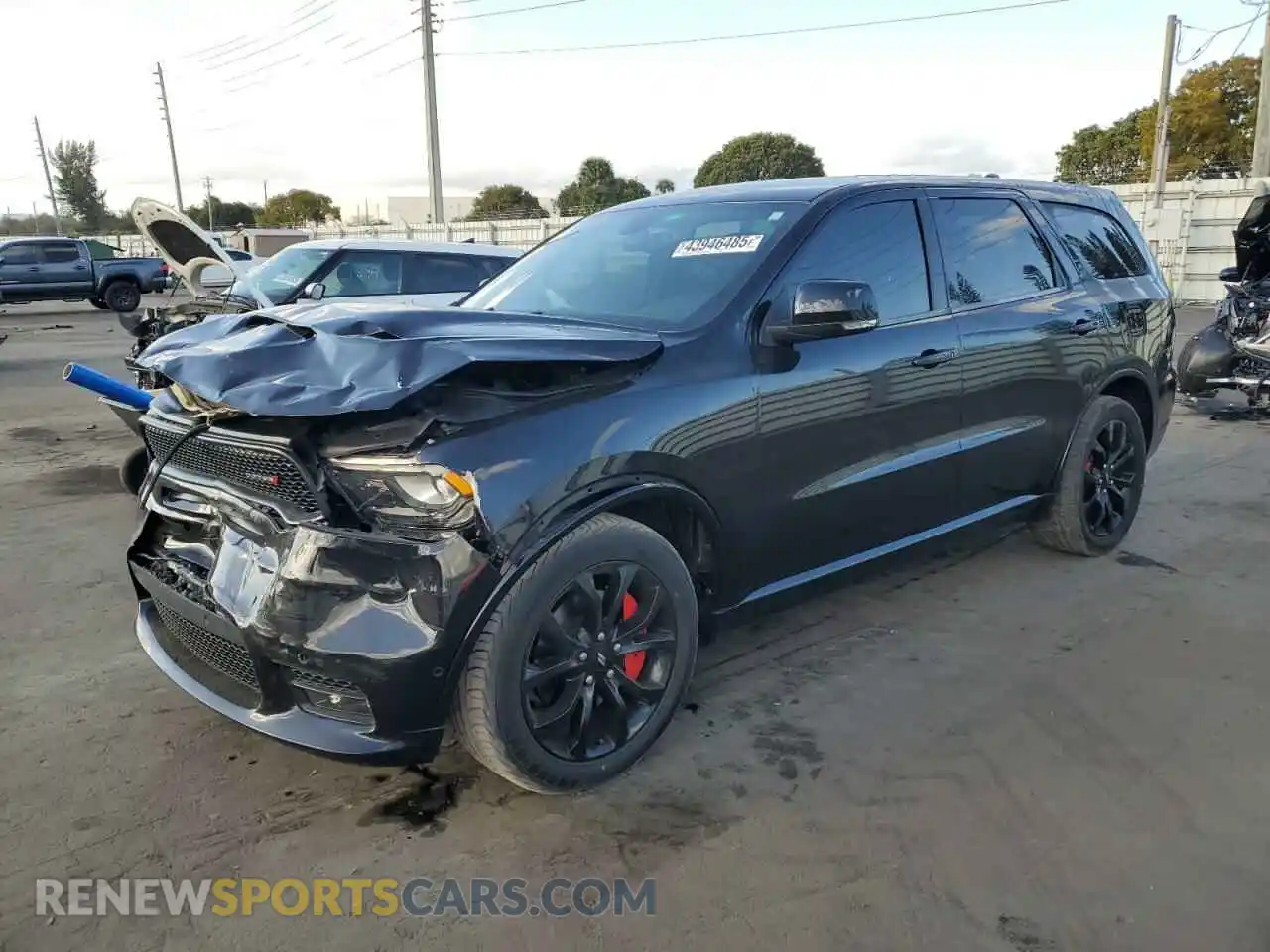 1 Photograph of a damaged car 1C4SDHCTXKC598827 DODGE DURANGO 2019