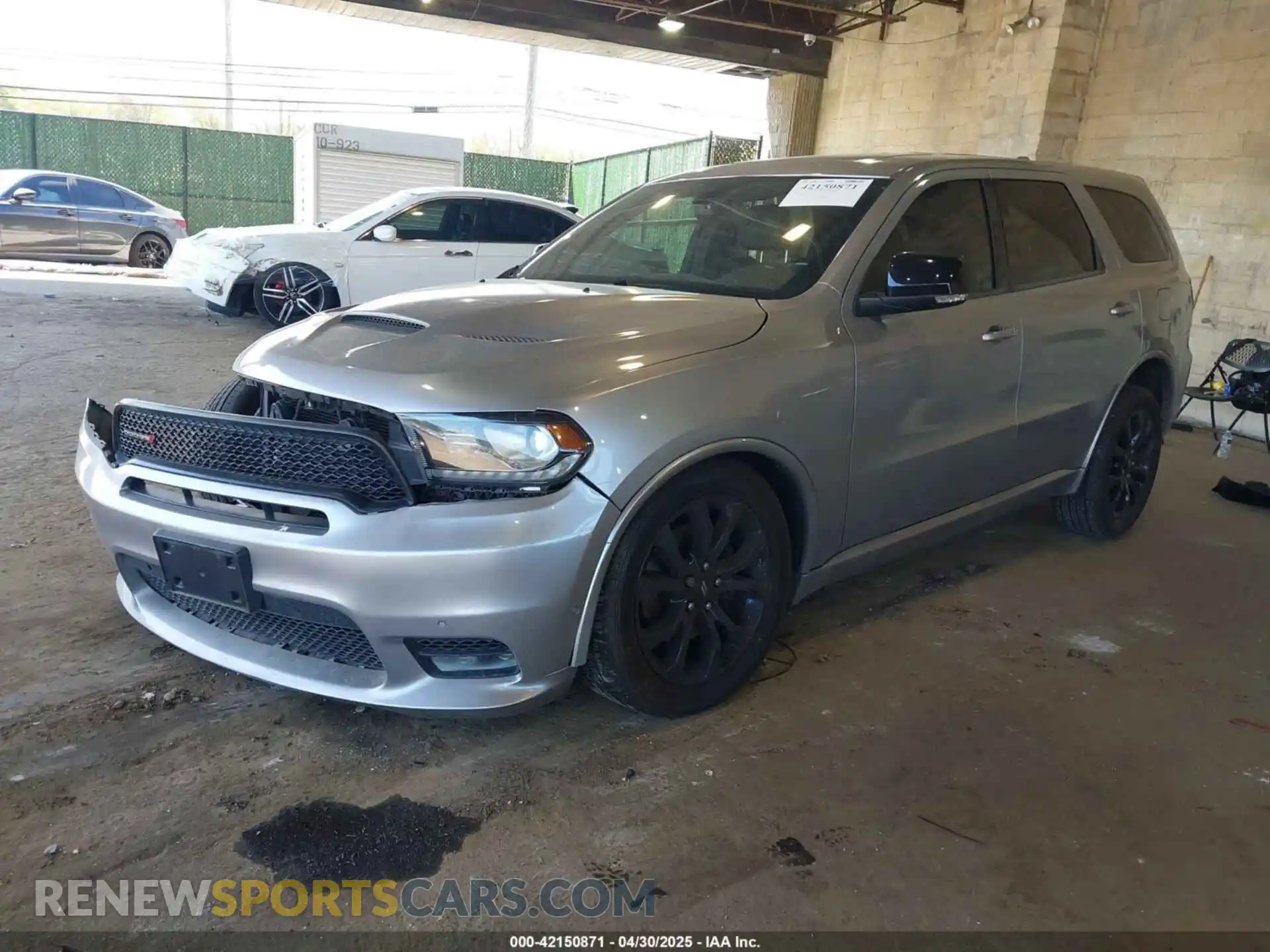 2 Photograph of a damaged car 1C4SDJCT1KC652295 DODGE DURANGO 2019