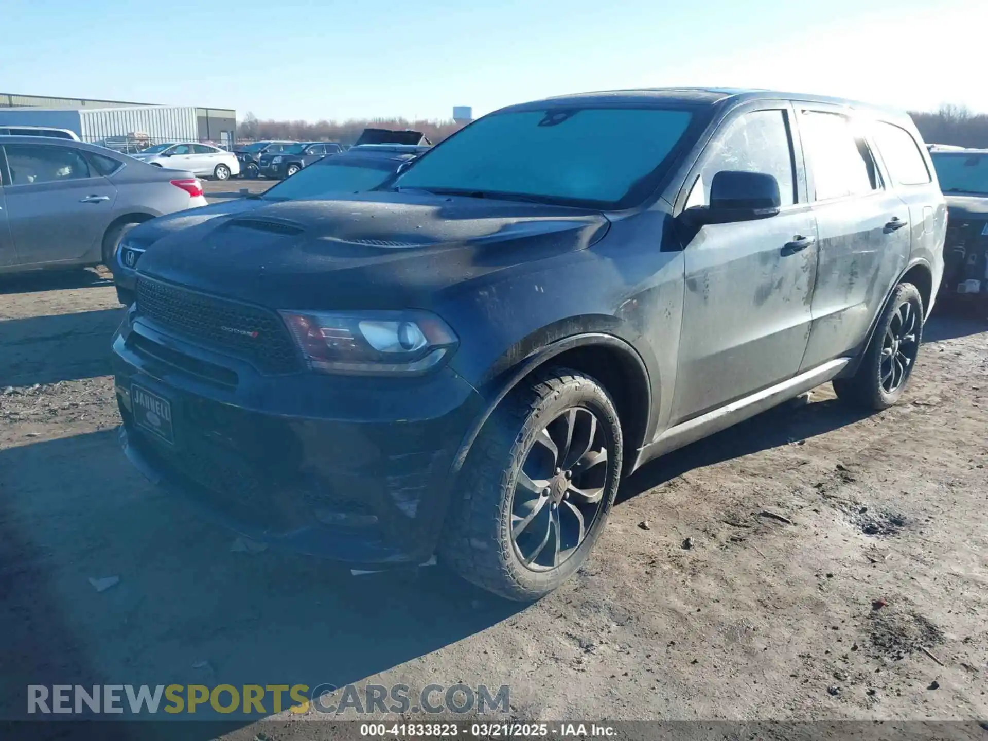 2 Photograph of a damaged car 1C4SDJCT3KC551114 DODGE DURANGO 2019