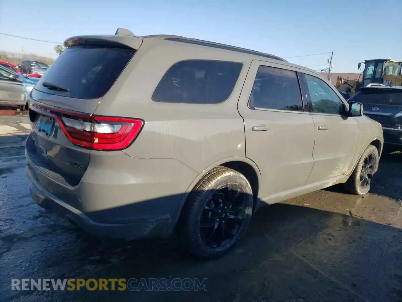 3 Photograph of a damaged car 1C4SDJCT3KC710875 DODGE DURANGO 2019