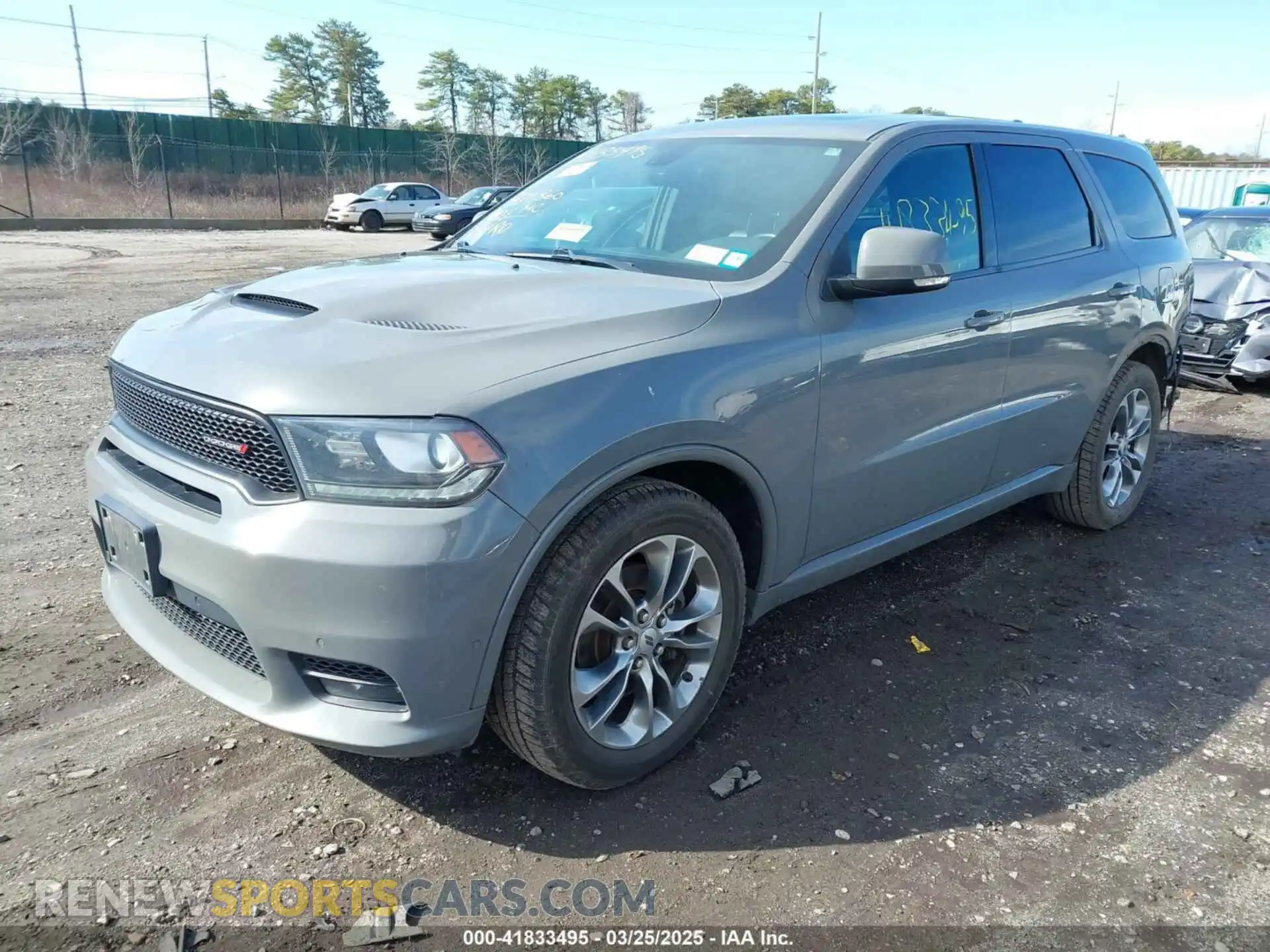2 Photograph of a damaged car 1C4SDJCT3KC745075 DODGE DURANGO 2019