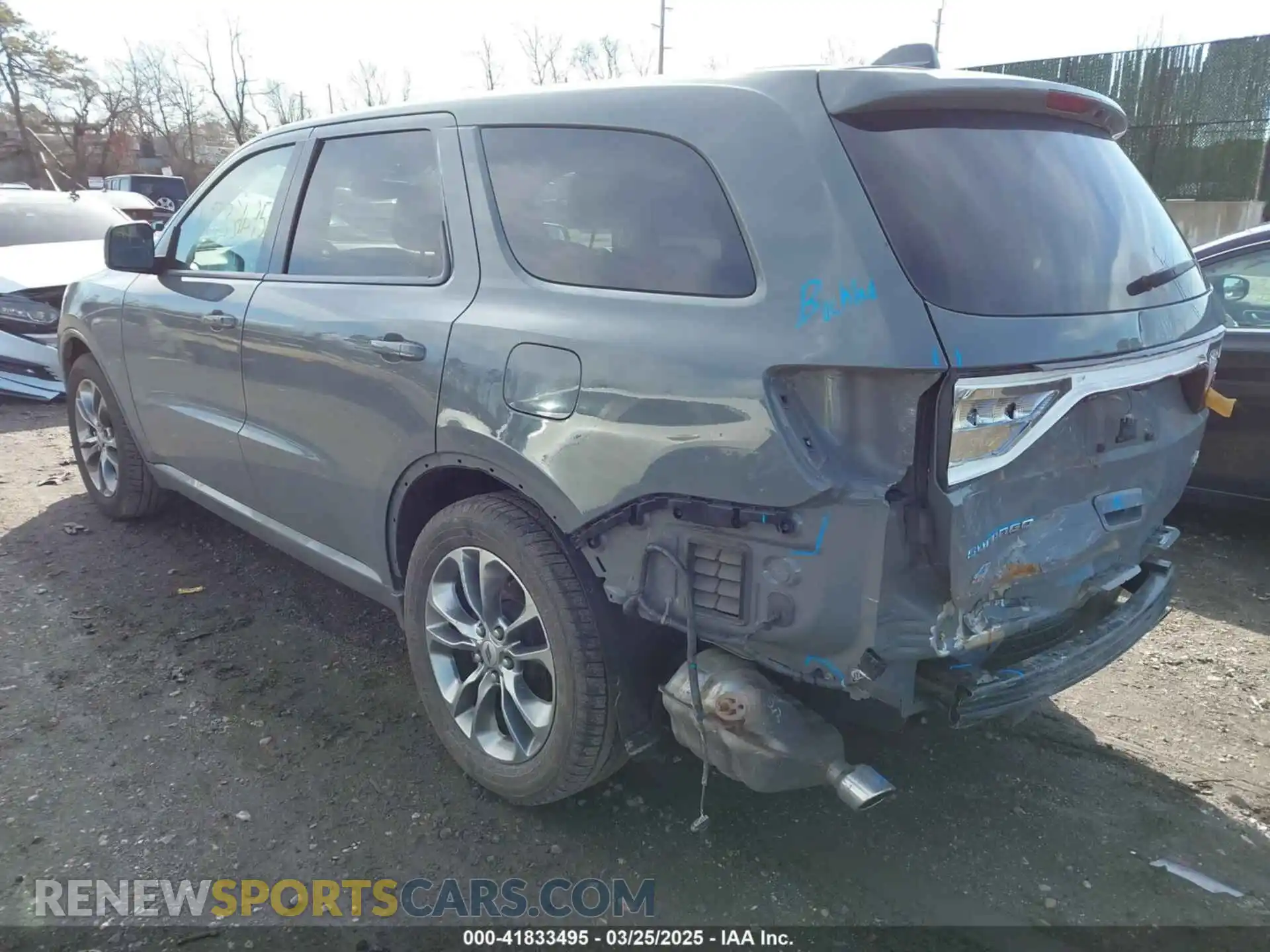 3 Photograph of a damaged car 1C4SDJCT3KC745075 DODGE DURANGO 2019