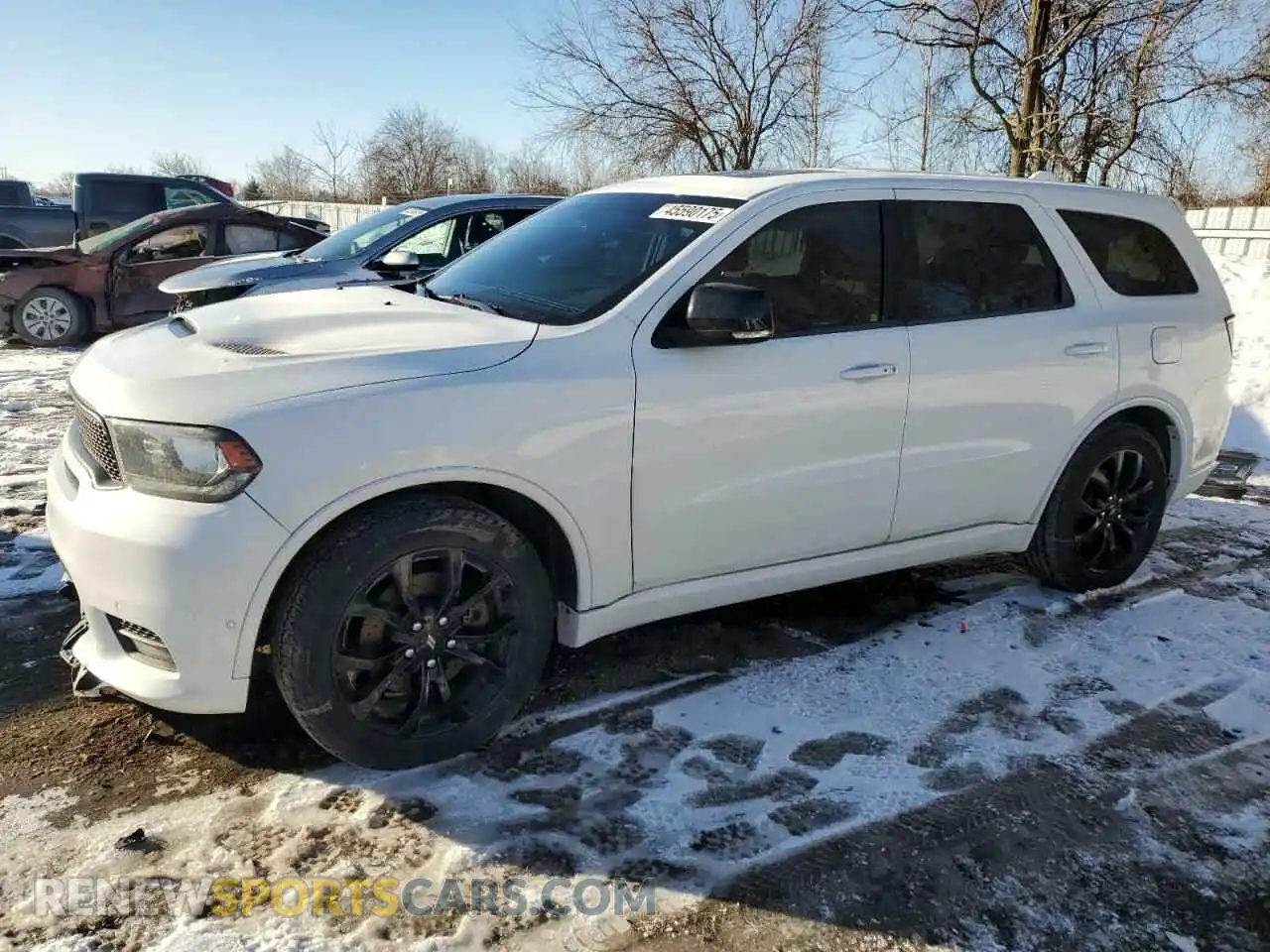 1 Photograph of a damaged car 1C4SDJCT4KC803436 DODGE DURANGO 2019
