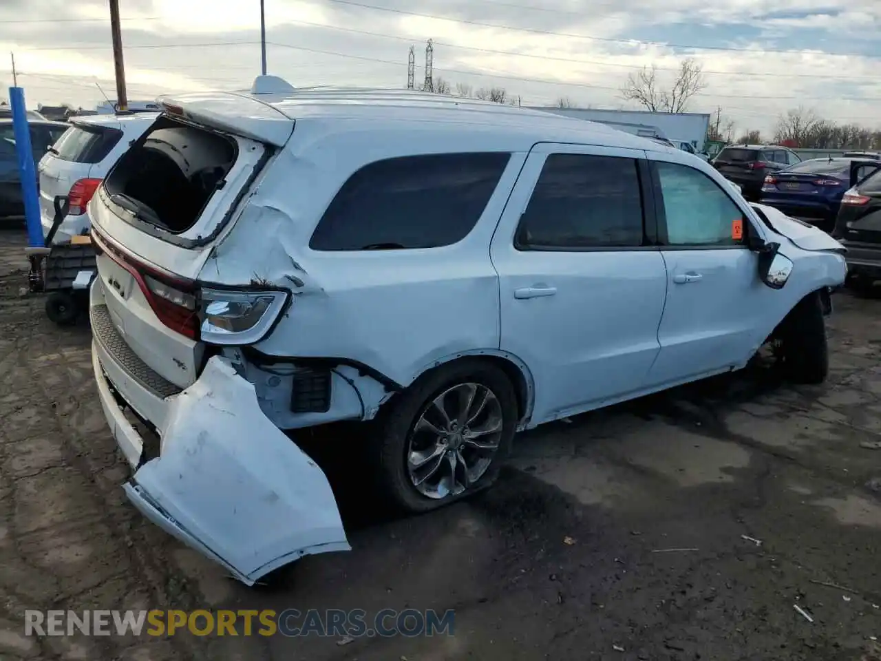 3 Photograph of a damaged car 1C4SDJCT7KC821350 DODGE DURANGO 2019