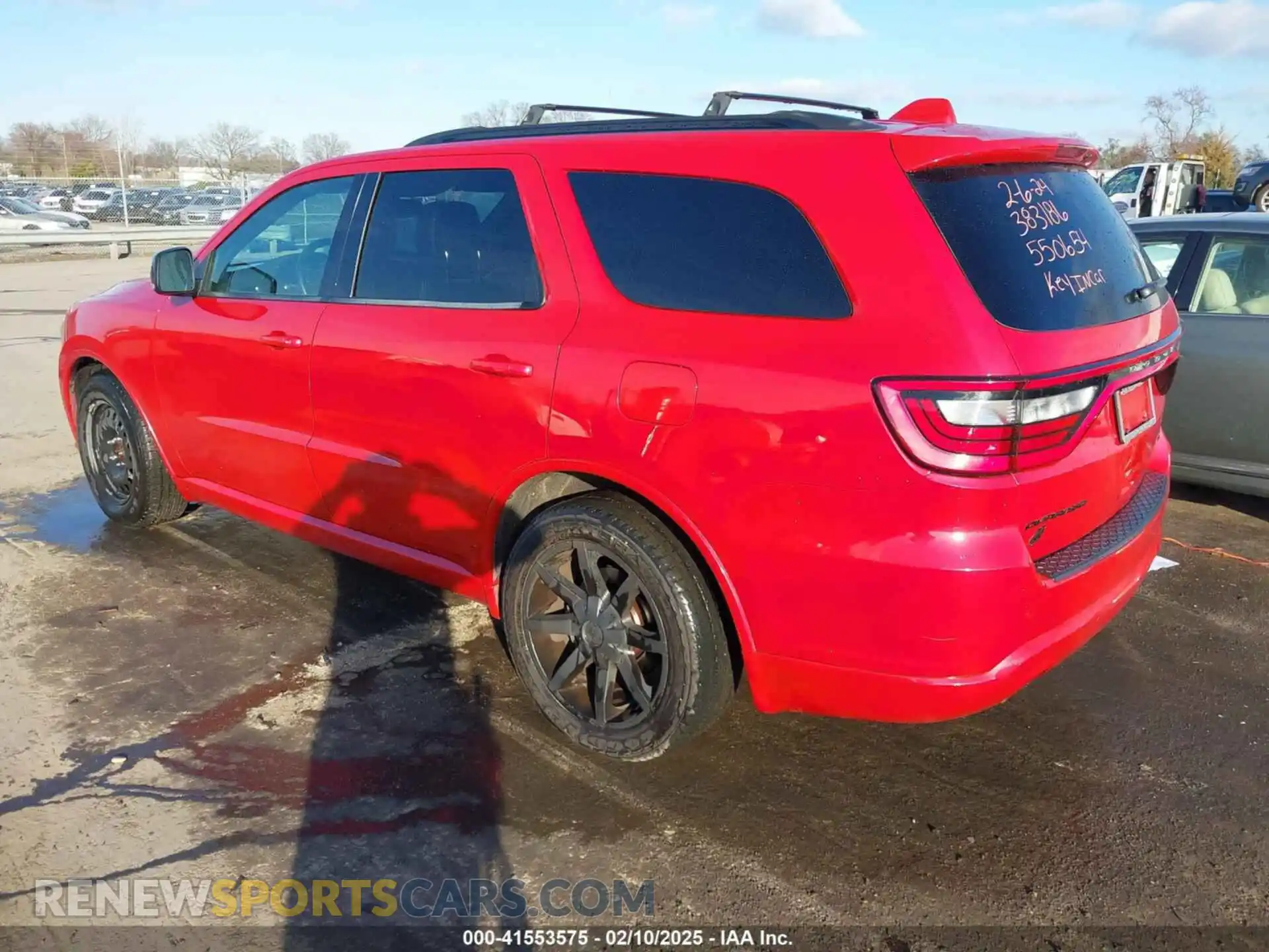 3 Photograph of a damaged car 1C4SDJCT8KC550654 DODGE DURANGO 2019