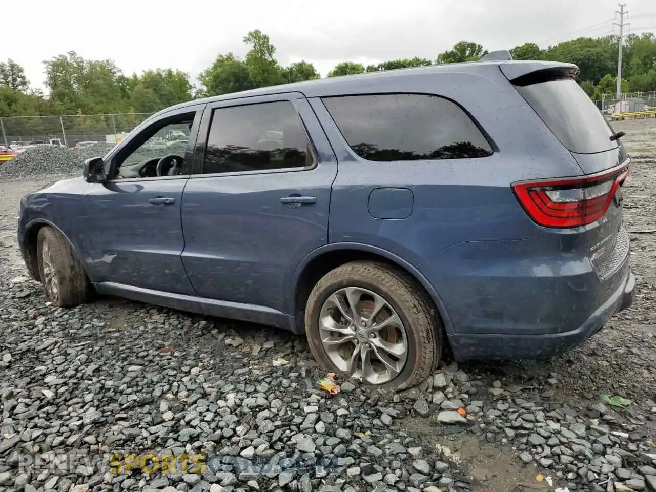 2 Photograph of a damaged car 1C4SDJCTXKC753870 DODGE DURANGO 2019