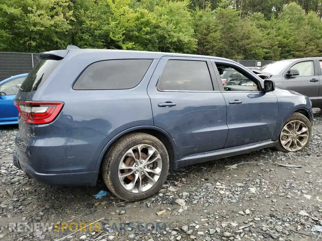 3 Photograph of a damaged car 1C4SDJCTXKC753870 DODGE DURANGO 2019