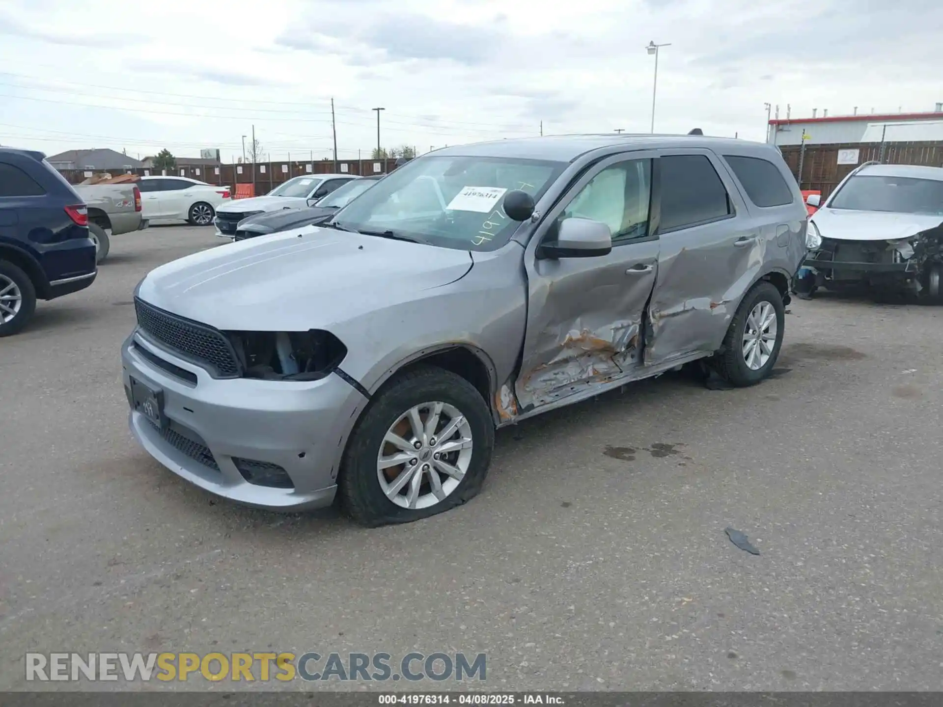 2 Photograph of a damaged car 1C4SDJFT5KC765078 DODGE DURANGO 2019