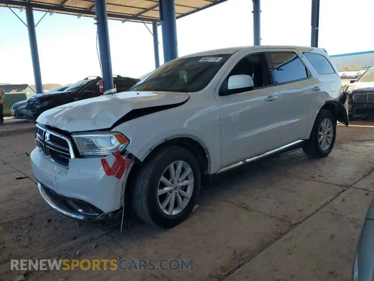 1 Photograph of a damaged car 1C4RDHAG2LC394058 DODGE DURANGO 2020