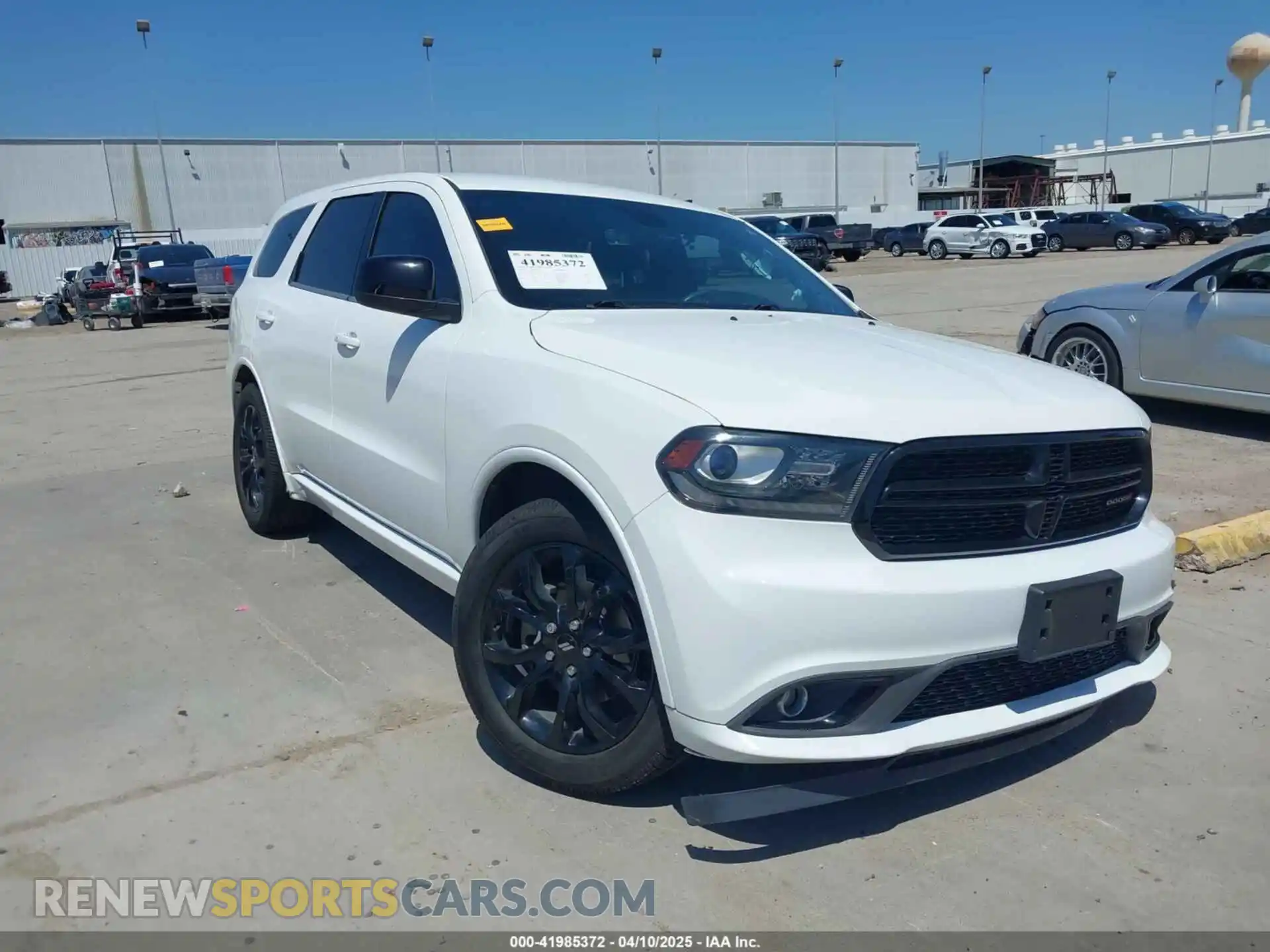1 Photograph of a damaged car 1C4RDHAG5LC228312 DODGE DURANGO 2020