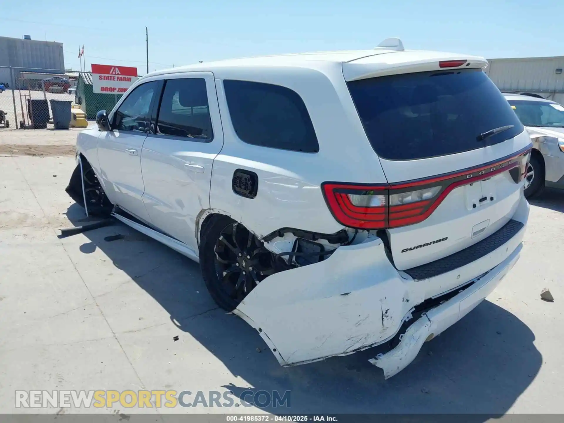 3 Photograph of a damaged car 1C4RDHAG5LC228312 DODGE DURANGO 2020