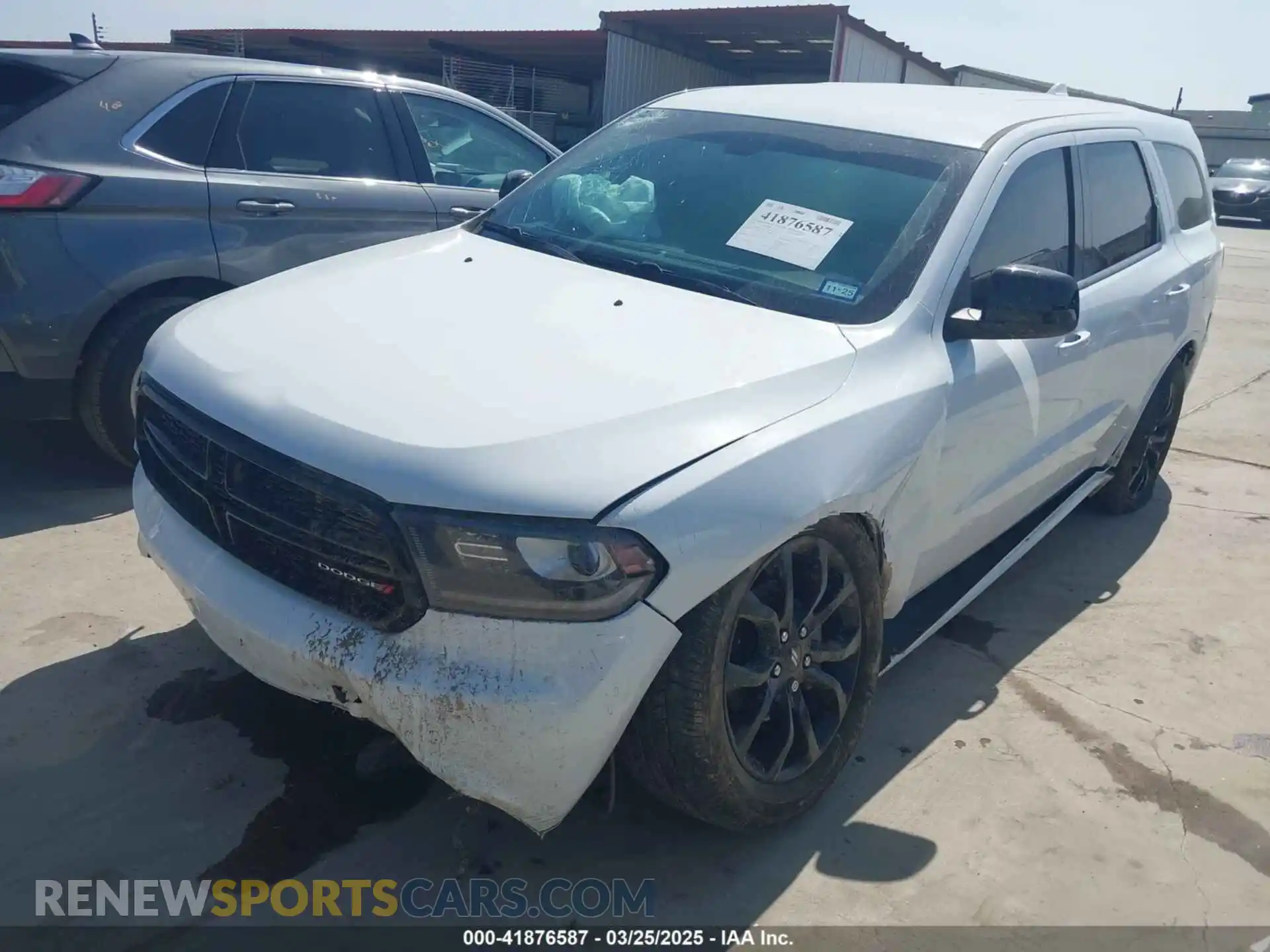2 Фотография поврежденного автомобиля 1C4RDHAGXLC223364 DODGE DURANGO 2020