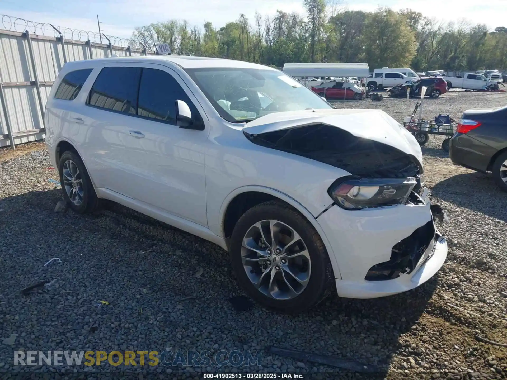 1 Photograph of a damaged car 1C4RDHDG4LC185934 DODGE DURANGO 2020