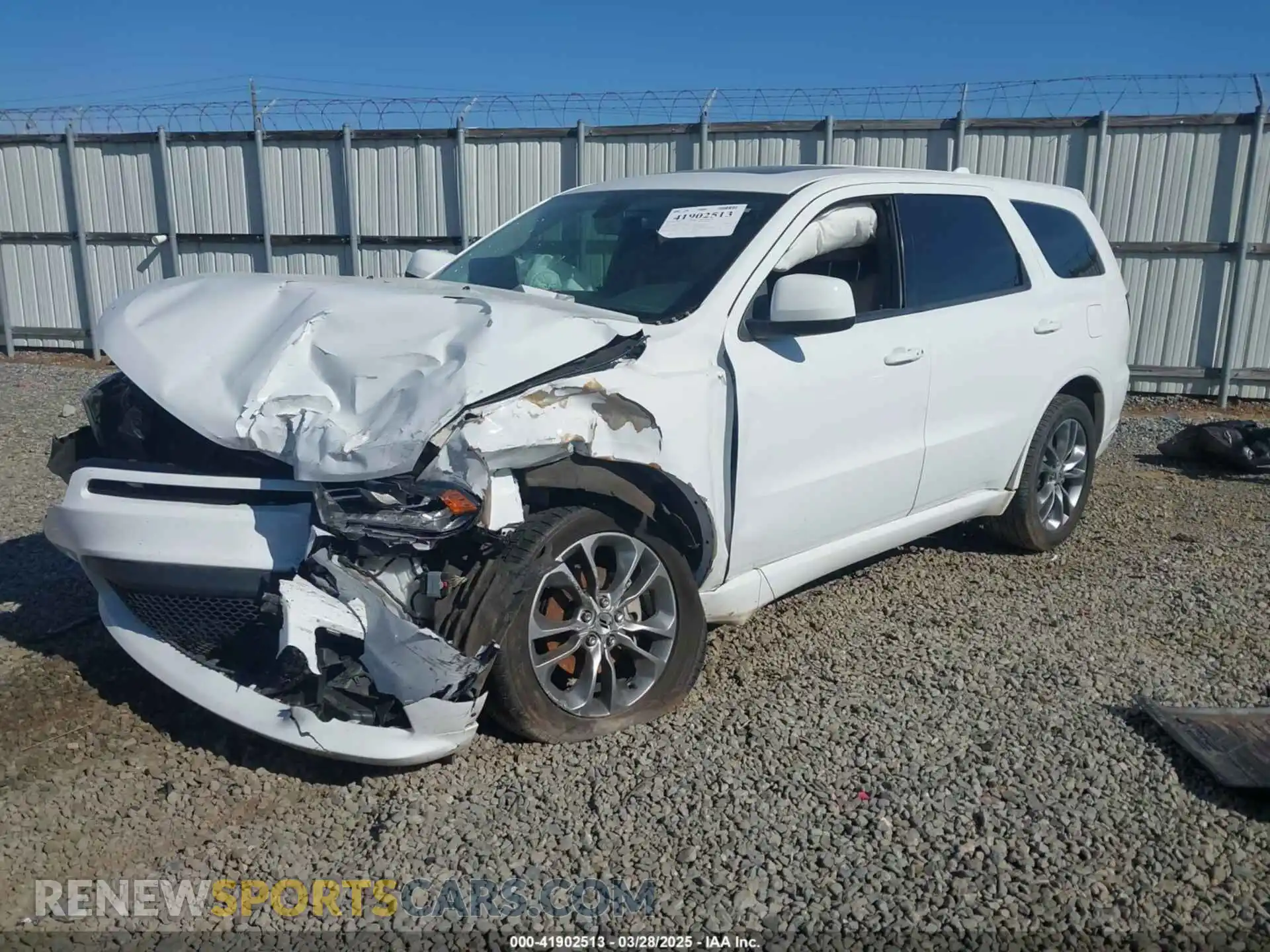2 Photograph of a damaged car 1C4RDHDG4LC185934 DODGE DURANGO 2020