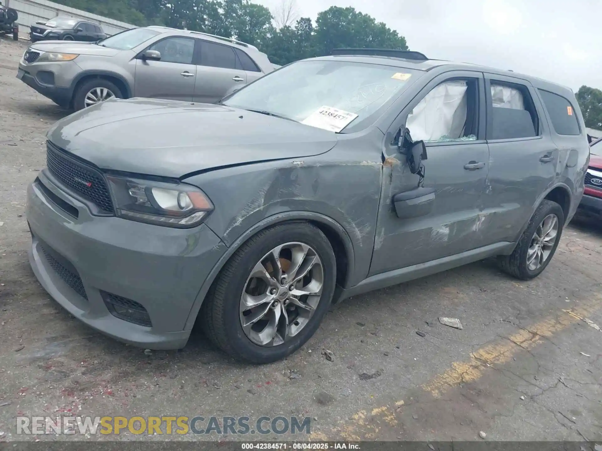 2 Photograph of a damaged car 1C4RDHDG5LC394096 DODGE DURANGO 2020