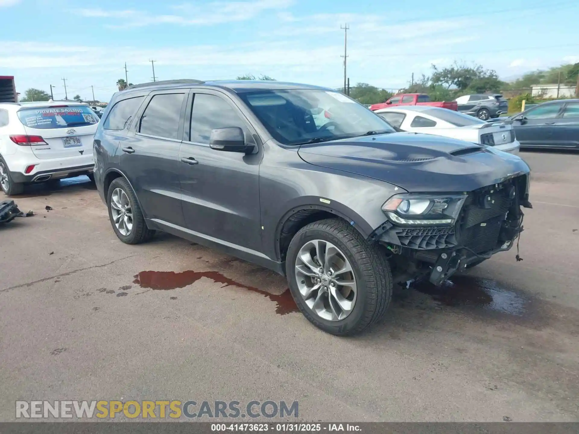 1 fotografías del automóvil dañado 1C4RDHDG6LC410192 DODGE DURANGO 2020