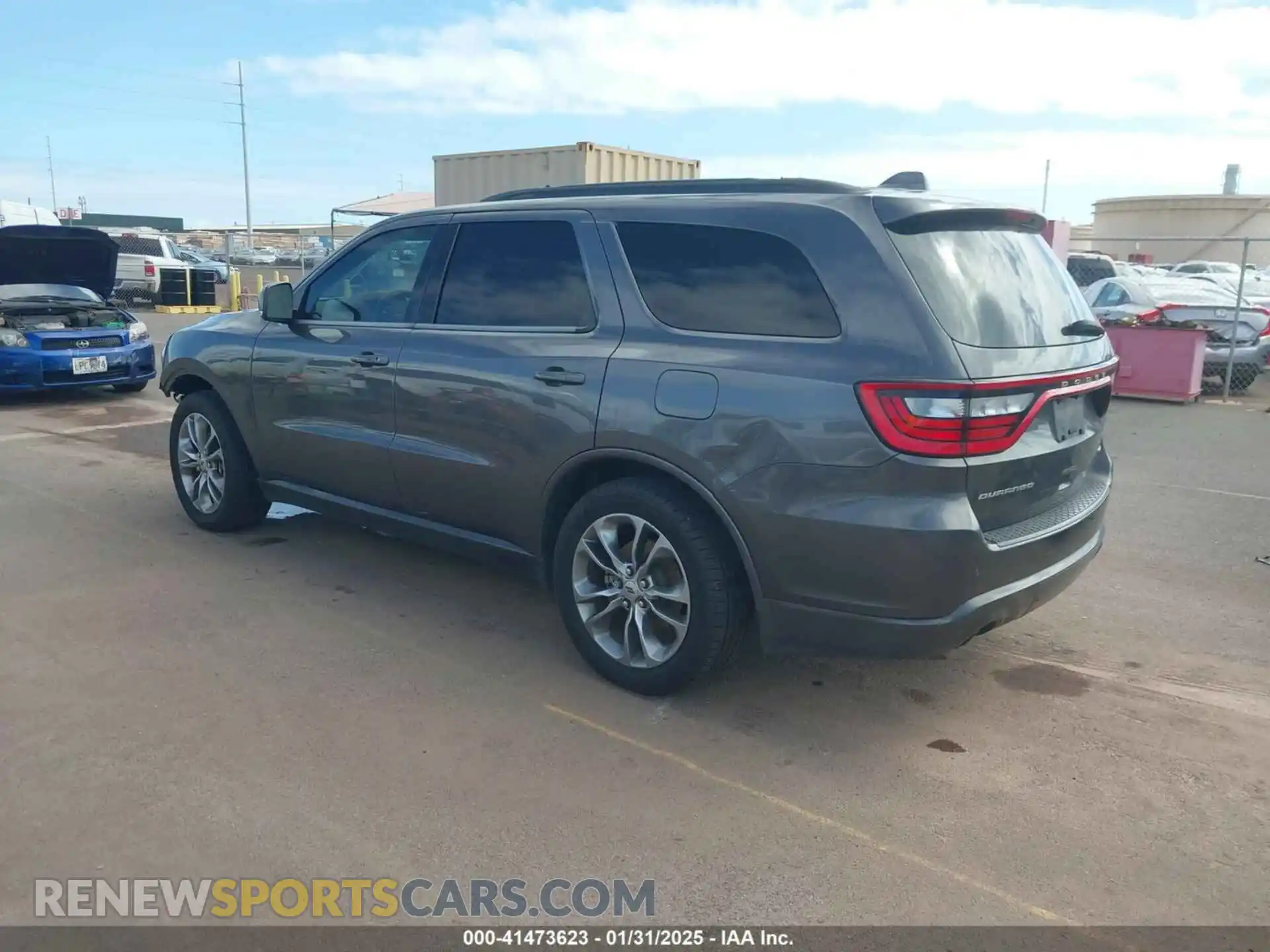 3 fotografías del automóvil dañado 1C4RDHDG6LC410192 DODGE DURANGO 2020