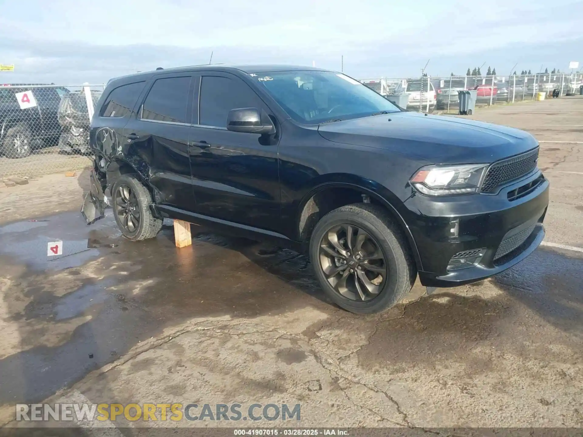 1 Photograph of a damaged car 1C4RDHDG7LC166293 DODGE DURANGO 2020