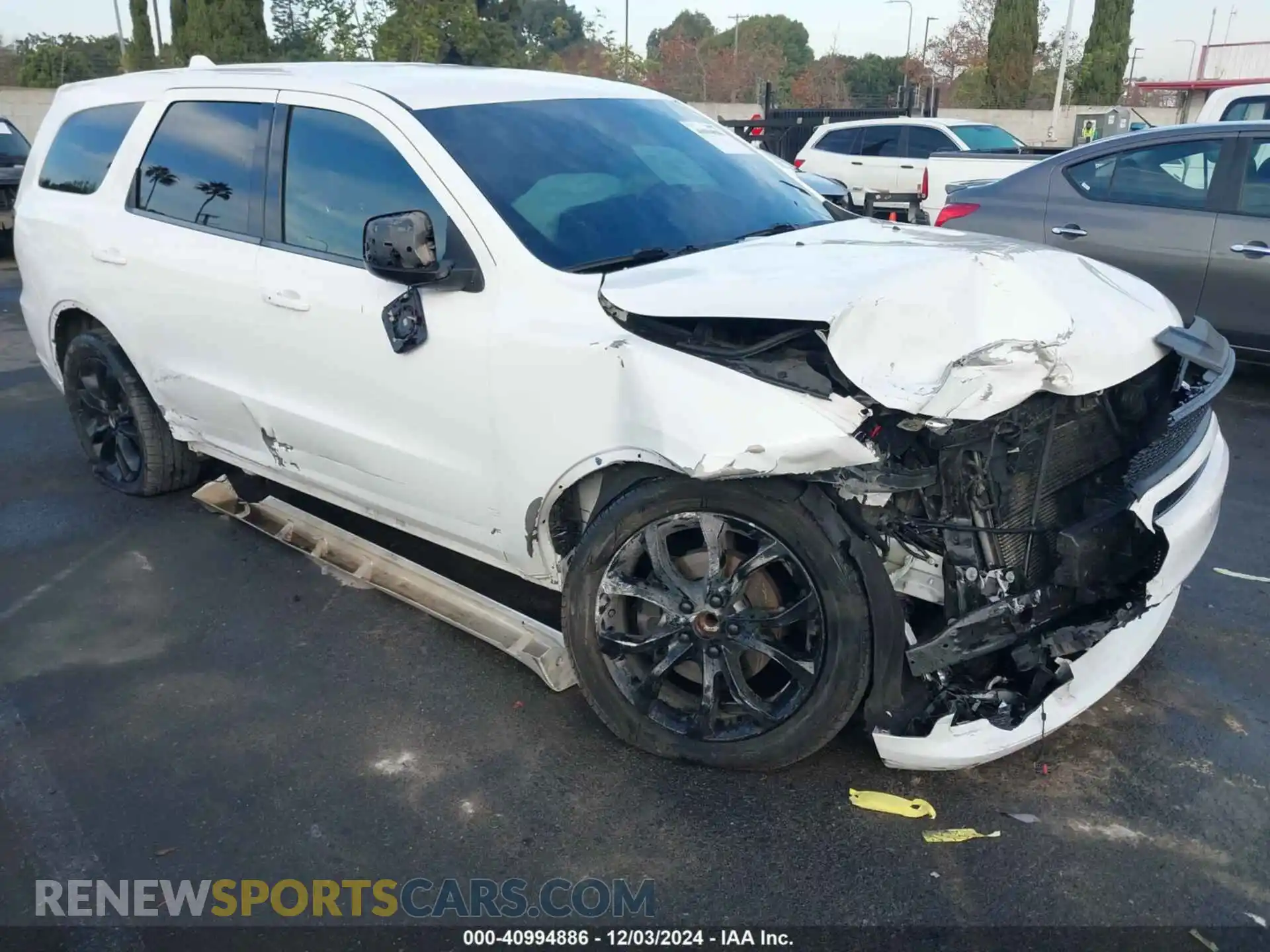 1 Photograph of a damaged car 1C4RDHDG8LC259467 DODGE DURANGO 2020