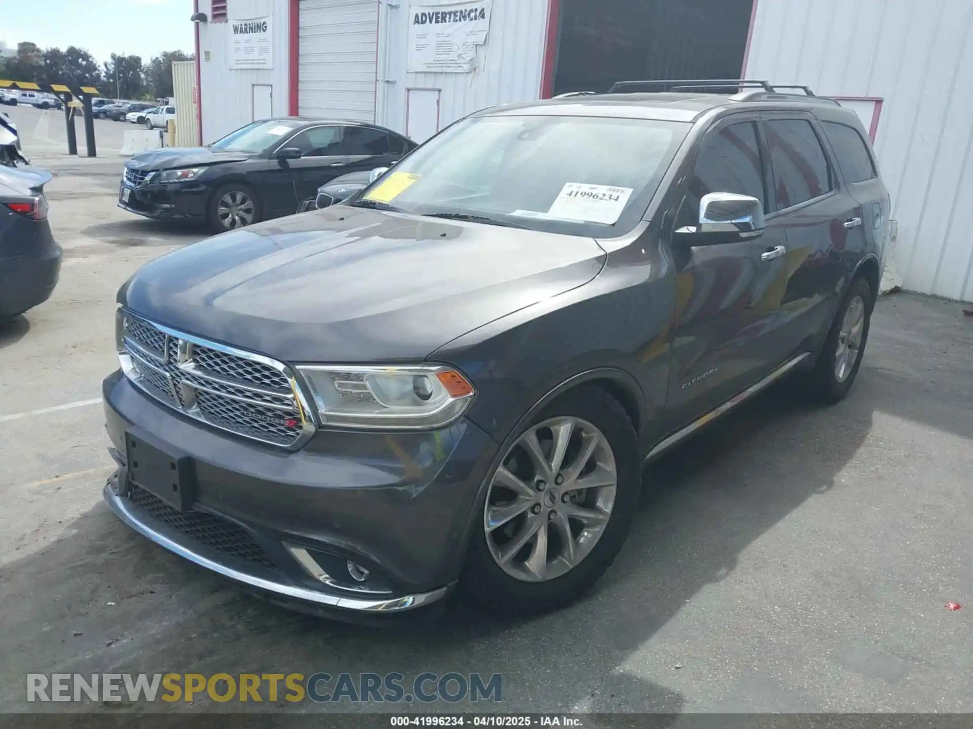 2 Photograph of a damaged car 1C4RDHEG0LC214358 DODGE DURANGO 2020