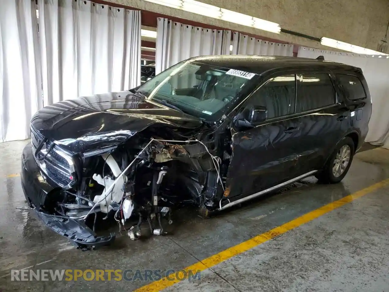 1 Photograph of a damaged car 1C4RDJAG0LC300962 DODGE DURANGO 2020