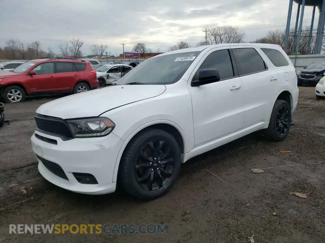 1 Photograph of a damaged car 1C4RDJDG0LC146619 DODGE DURANGO 2020
