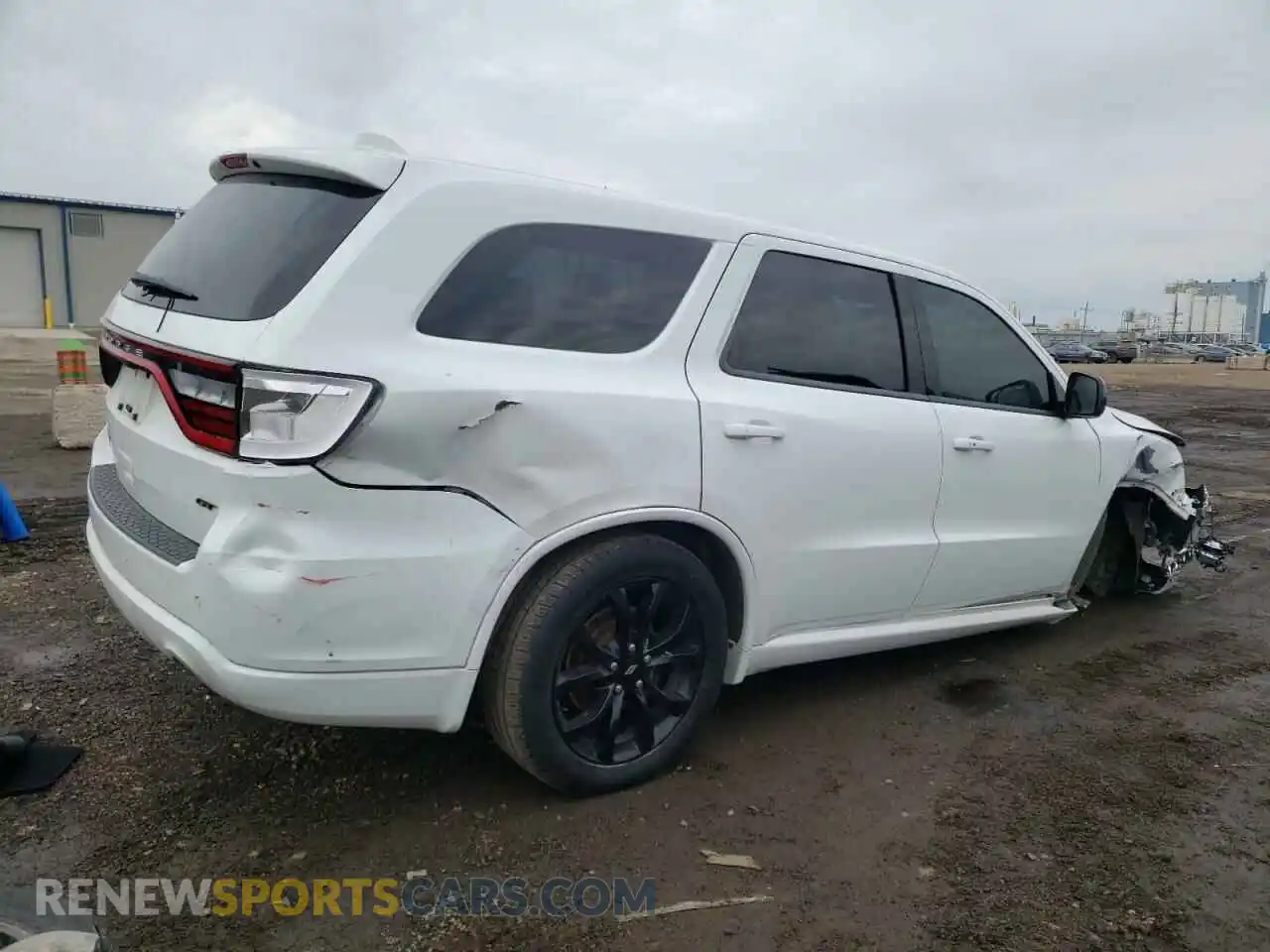 3 Photograph of a damaged car 1C4RDJDG0LC146619 DODGE DURANGO 2020