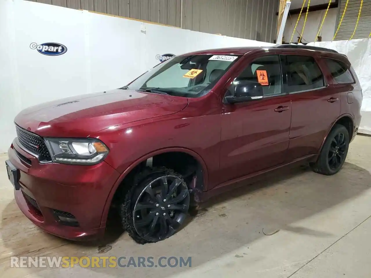 1 Photograph of a damaged car 1C4RDJDG0LC249197 DODGE DURANGO 2020