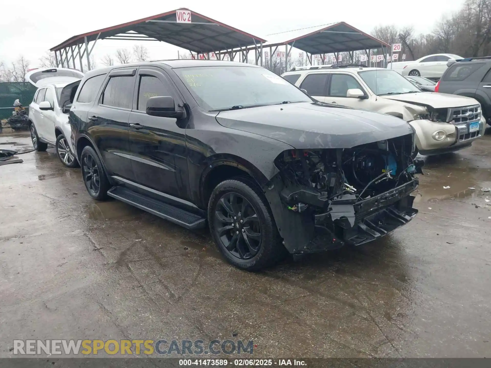 1 Photograph of a damaged car 1C4RDJDG0LC309219 DODGE DURANGO 2020
