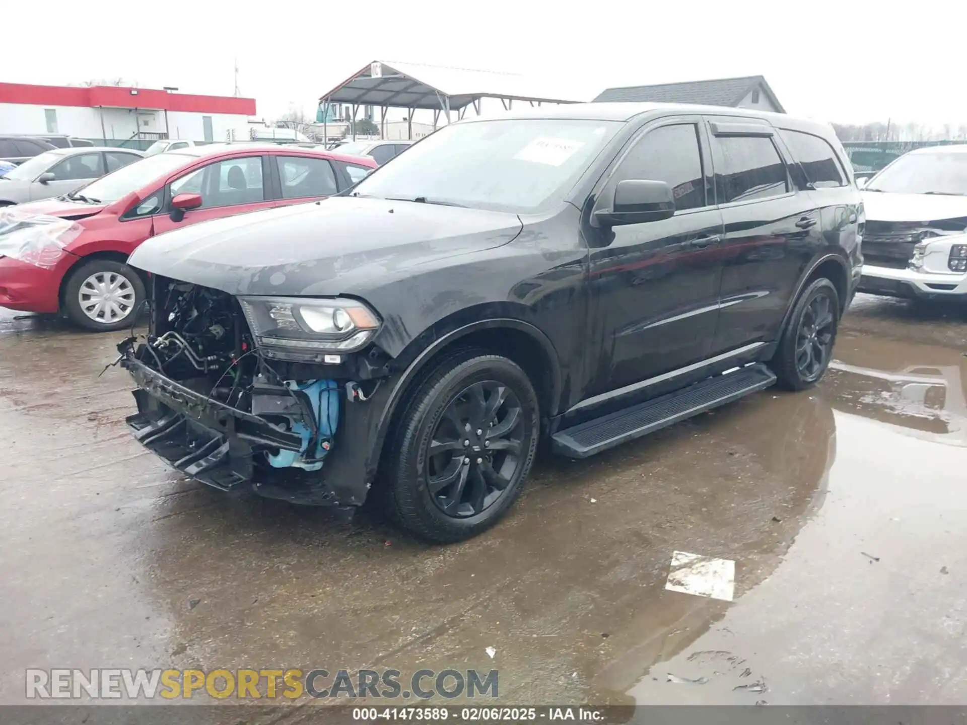 2 Photograph of a damaged car 1C4RDJDG0LC309219 DODGE DURANGO 2020