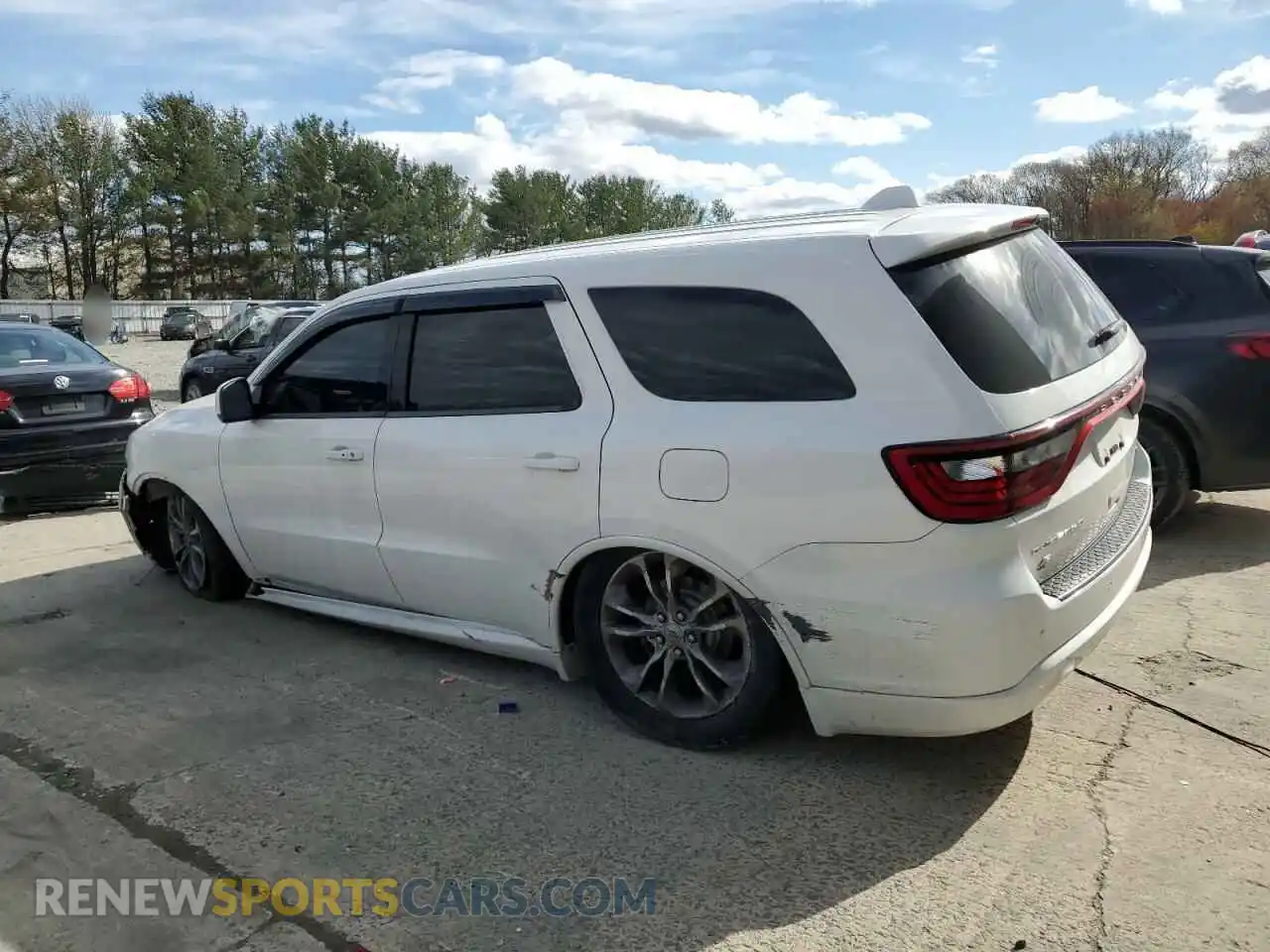 2 Photograph of a damaged car 1C4RDJDG1LC248995 DODGE DURANGO 2020