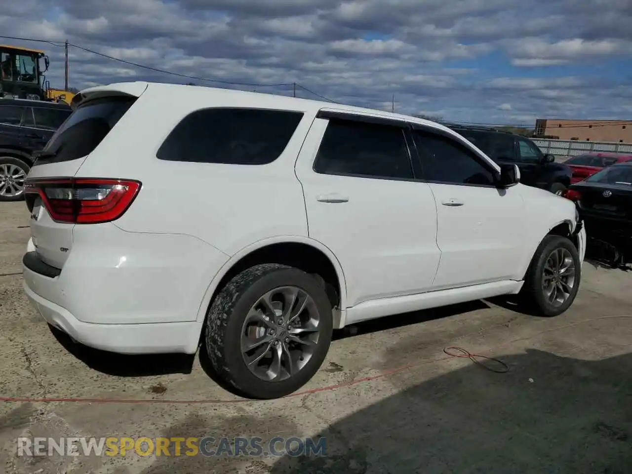 3 Photograph of a damaged car 1C4RDJDG1LC248995 DODGE DURANGO 2020