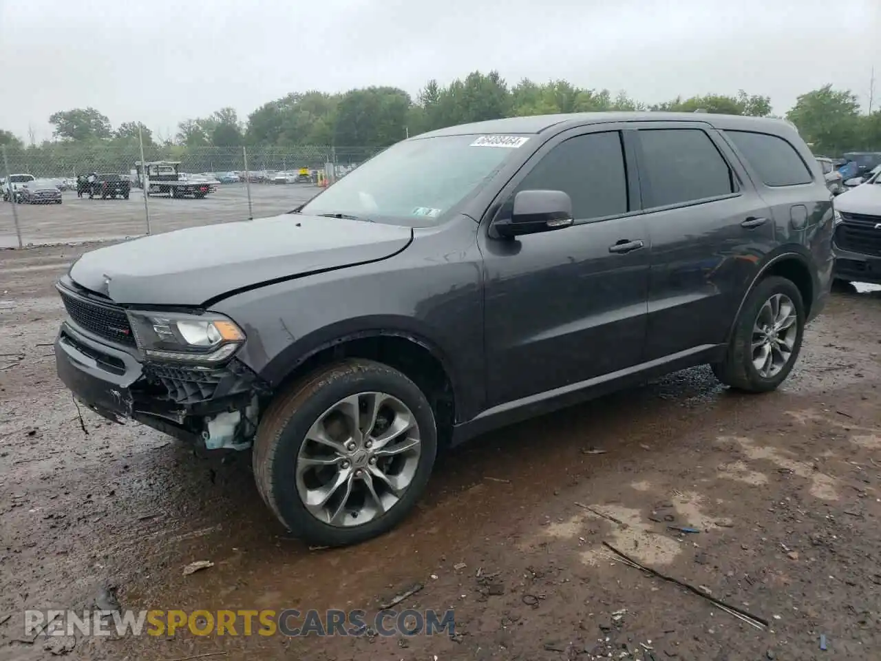 1 Photograph of a damaged car 1C4RDJDG2LC262212 DODGE DURANGO 2020