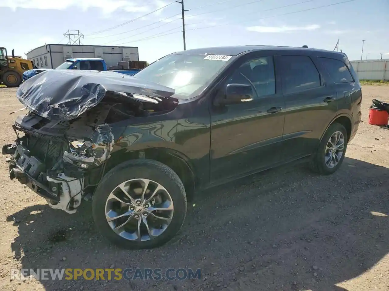 1 Photograph of a damaged car 1C4RDJDG2LC308346 DODGE DURANGO 2020