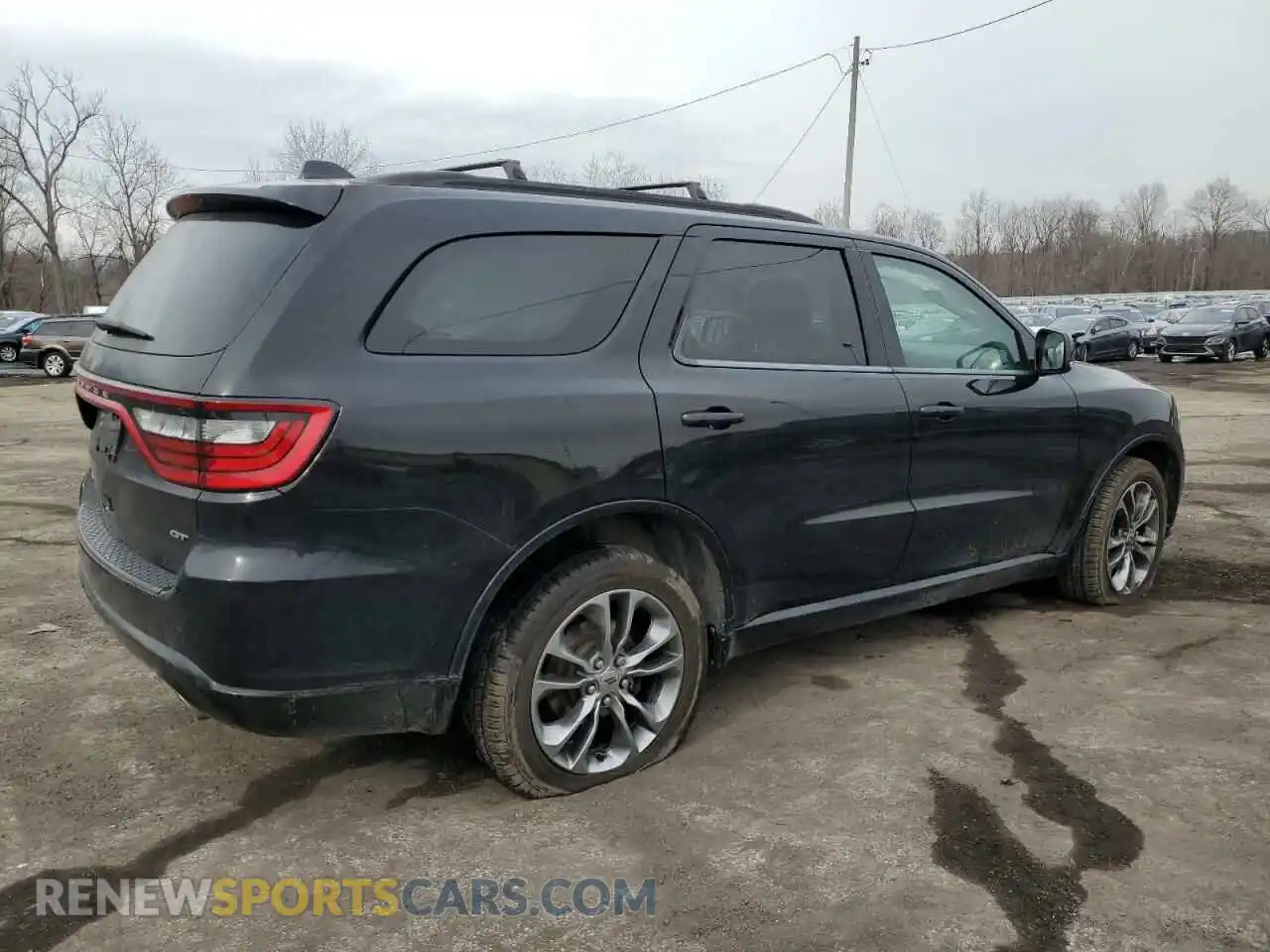 3 fotografías del automóvil dañado 1C4RDJDG3LC252742 DODGE DURANGO 2020