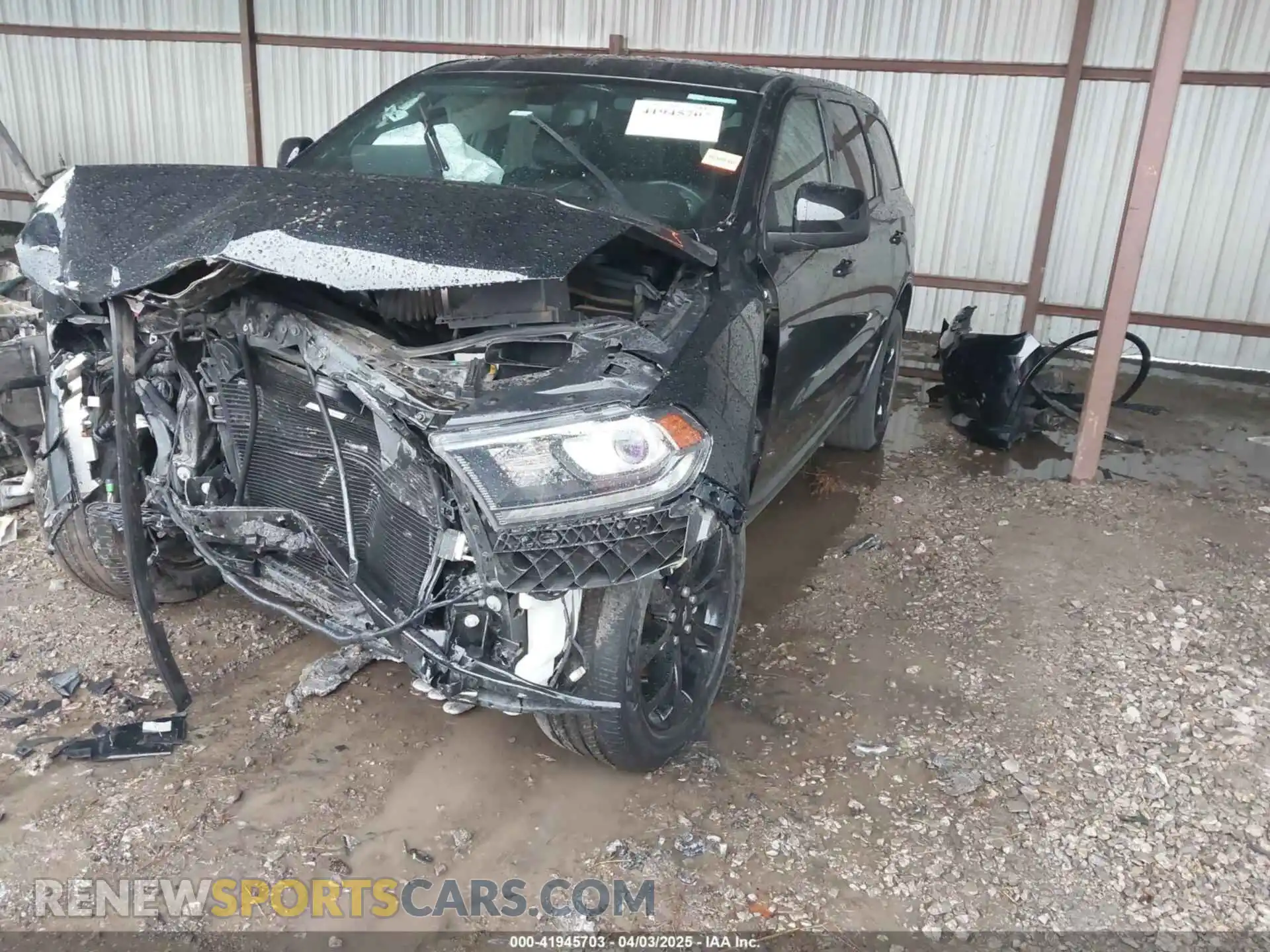 2 Photograph of a damaged car 1C4RDJDG3LC342604 DODGE DURANGO 2020
