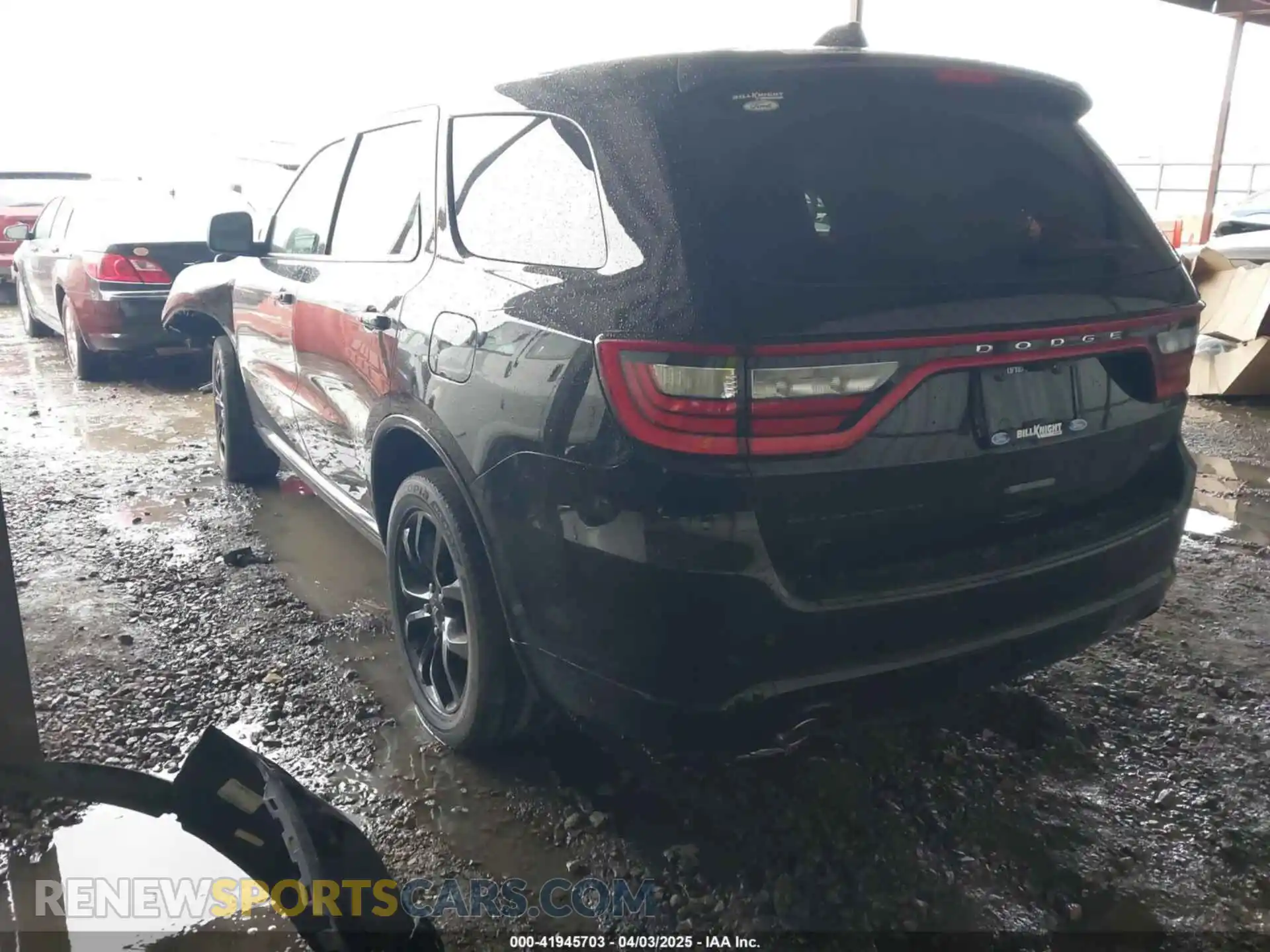 3 Photograph of a damaged car 1C4RDJDG3LC342604 DODGE DURANGO 2020