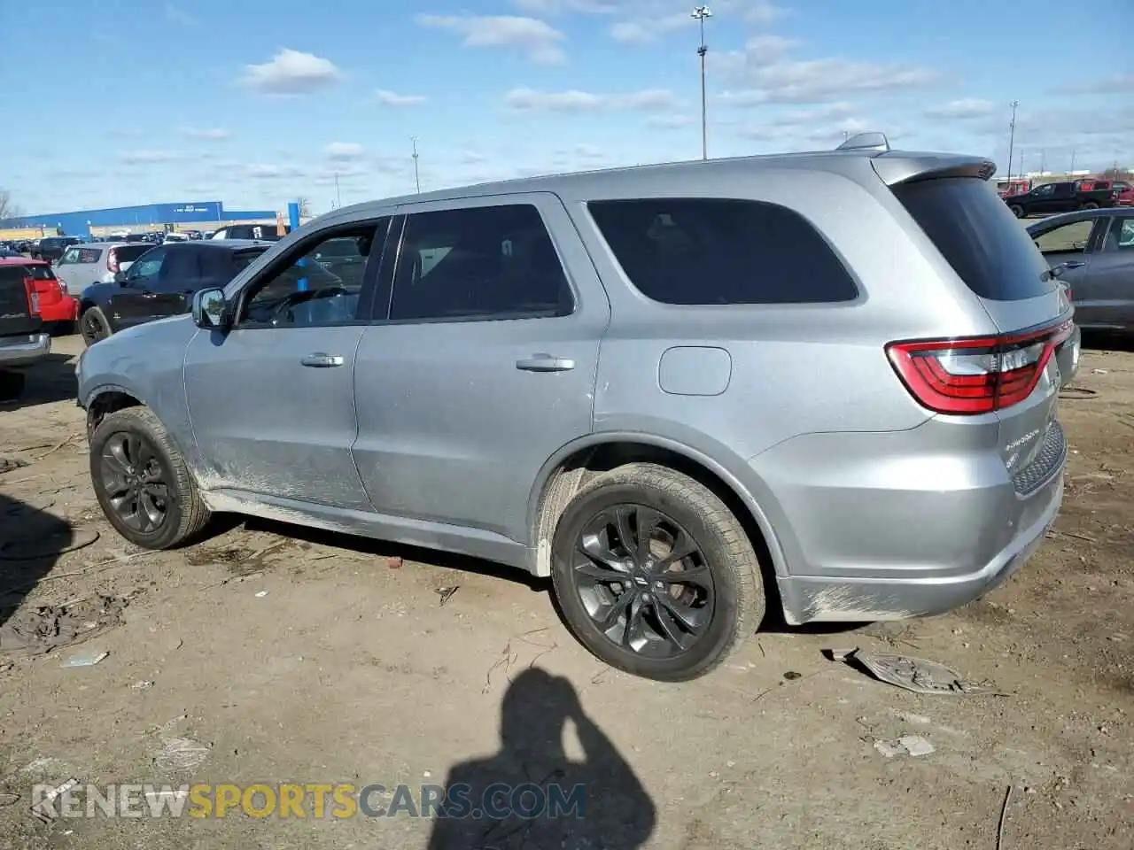 2 Photograph of a damaged car 1C4RDJDG5LC286200 DODGE DURANGO 2020