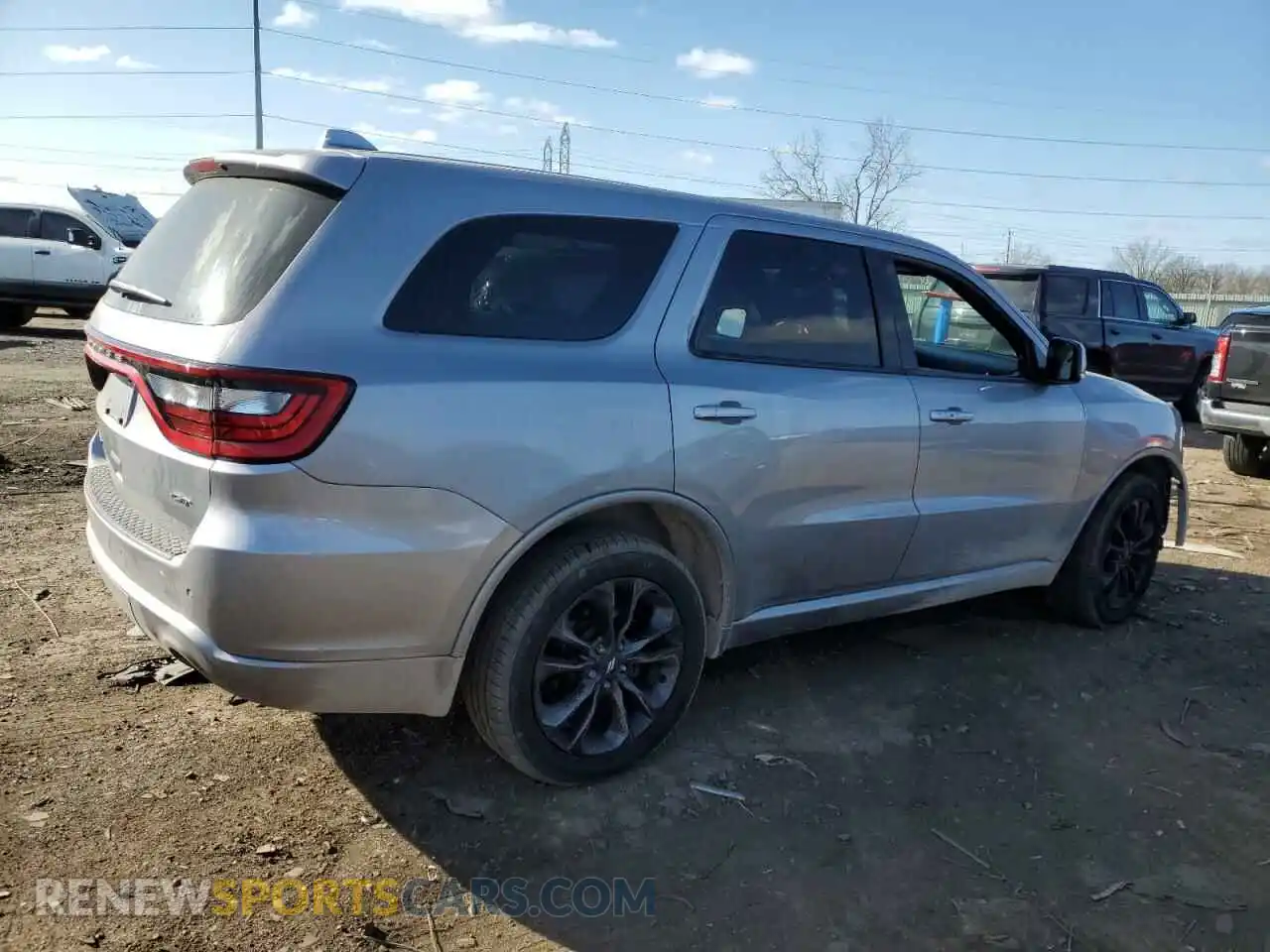 3 Photograph of a damaged car 1C4RDJDG5LC286200 DODGE DURANGO 2020