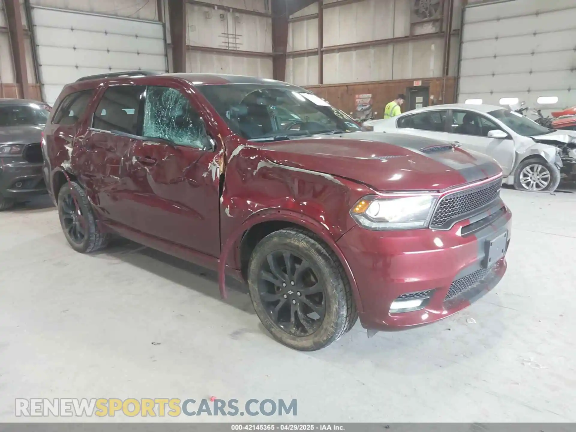 1 Photograph of a damaged car 1C4RDJDG5LC338635 DODGE DURANGO 2020