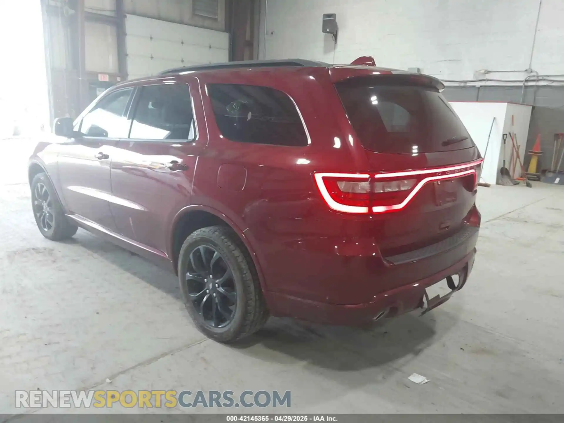 3 Photograph of a damaged car 1C4RDJDG5LC338635 DODGE DURANGO 2020