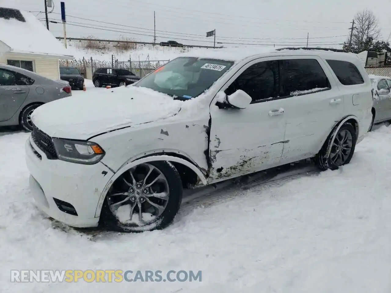 1 Photograph of a damaged car 1C4RDJDG6LC352107 DODGE DURANGO 2020
