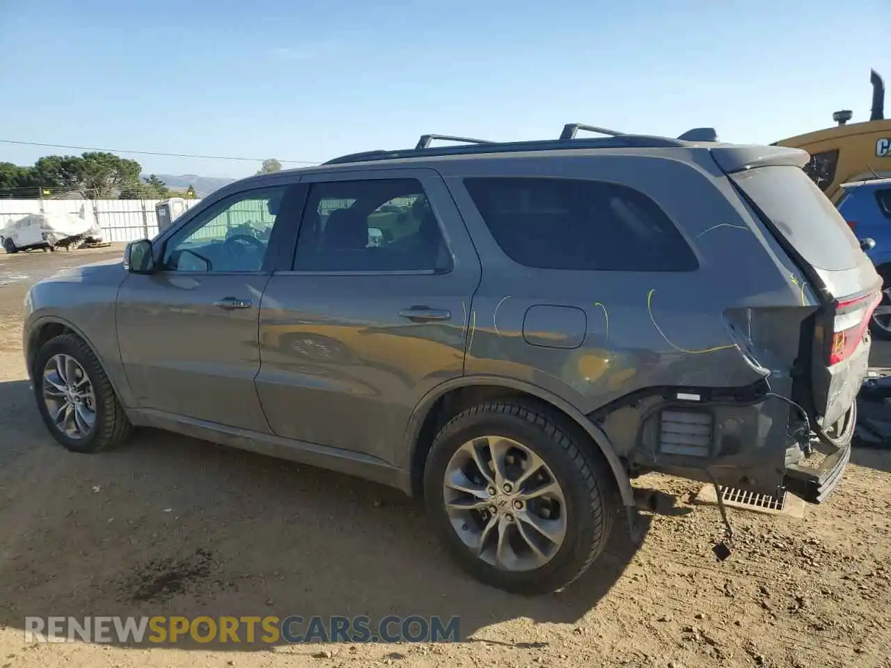 2 Photograph of a damaged car 1C4RDJDG8LC383021 DODGE DURANGO 2020