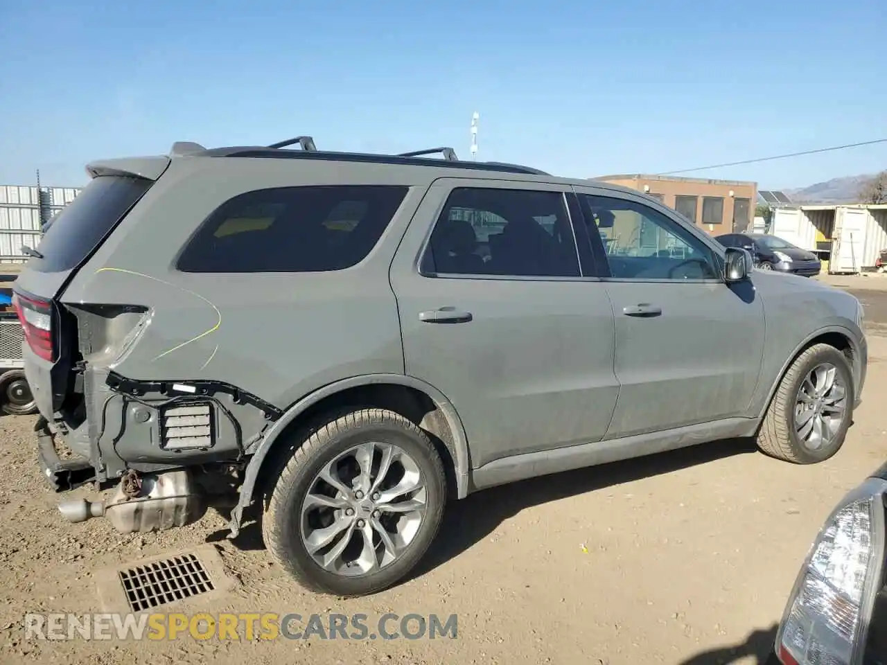 3 Photograph of a damaged car 1C4RDJDG8LC383021 DODGE DURANGO 2020