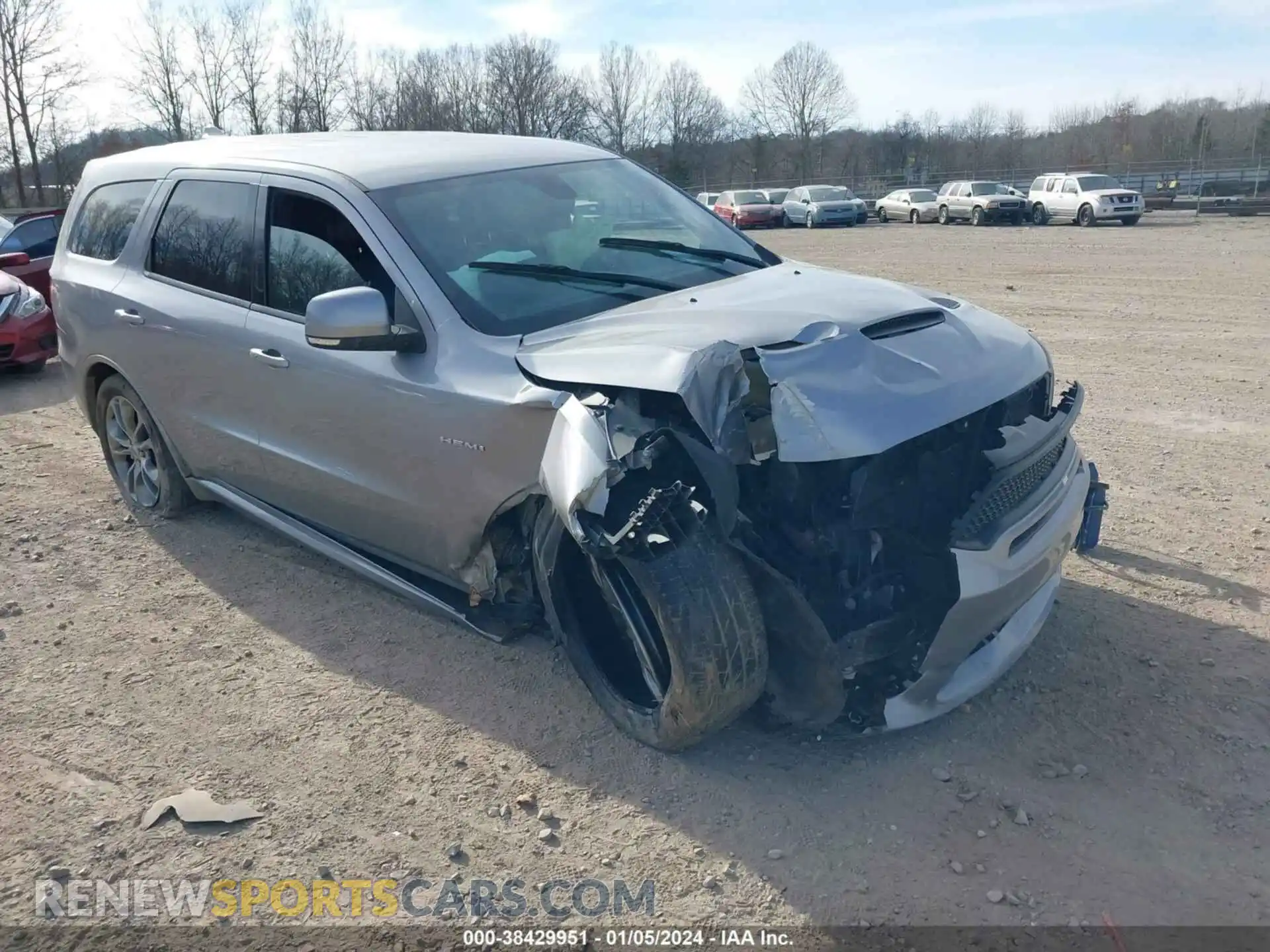 1 Photograph of a damaged car 1C4SDHCT1LC259746 DODGE DURANGO 2020