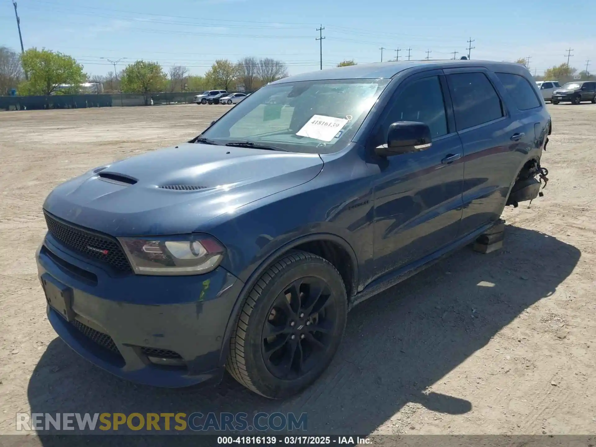2 Photograph of a damaged car 1C4SDHCT3LC166386 DODGE DURANGO 2020