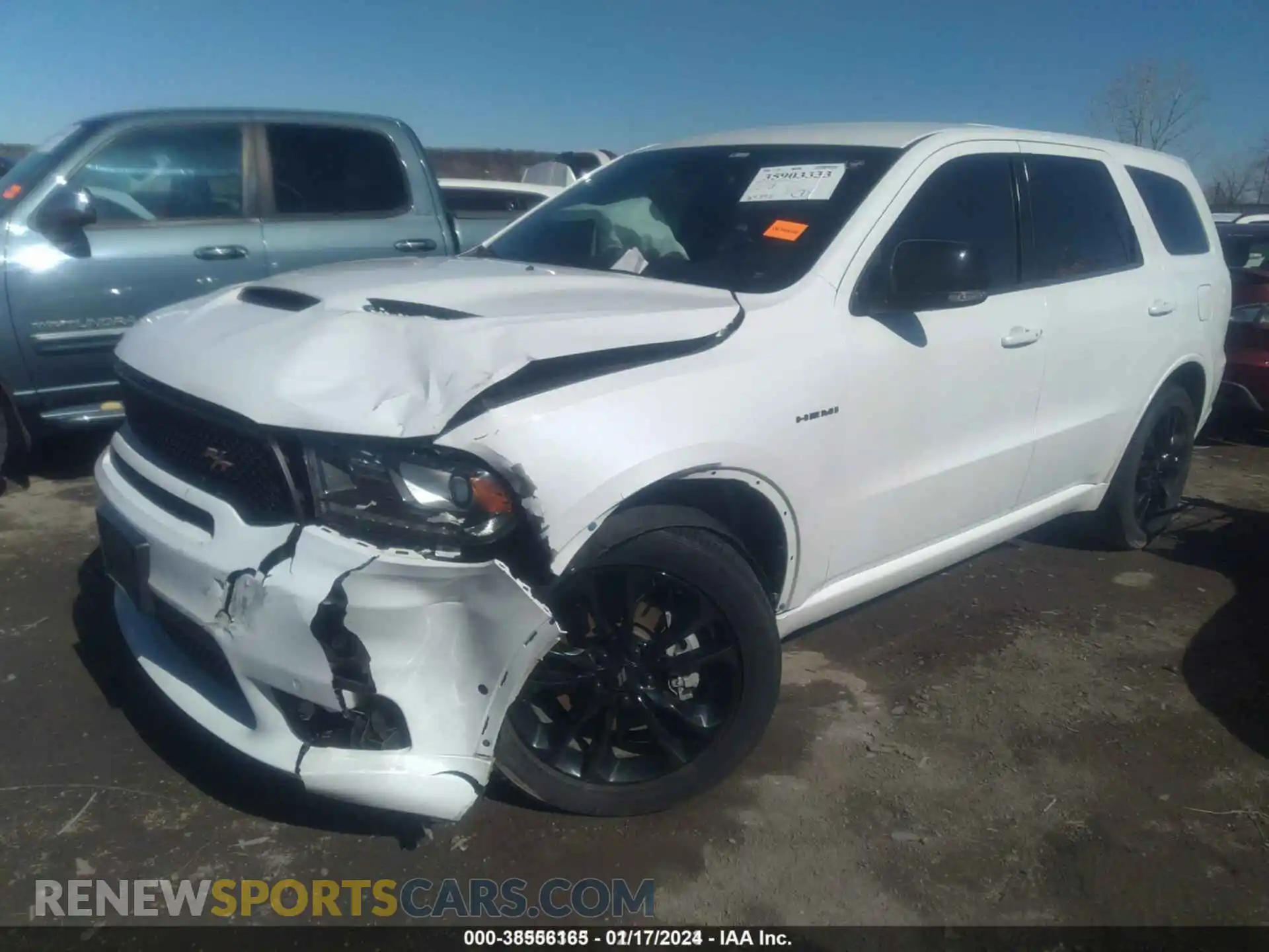 2 Photograph of a damaged car 1C4SDHCT4LC186999 DODGE DURANGO 2020