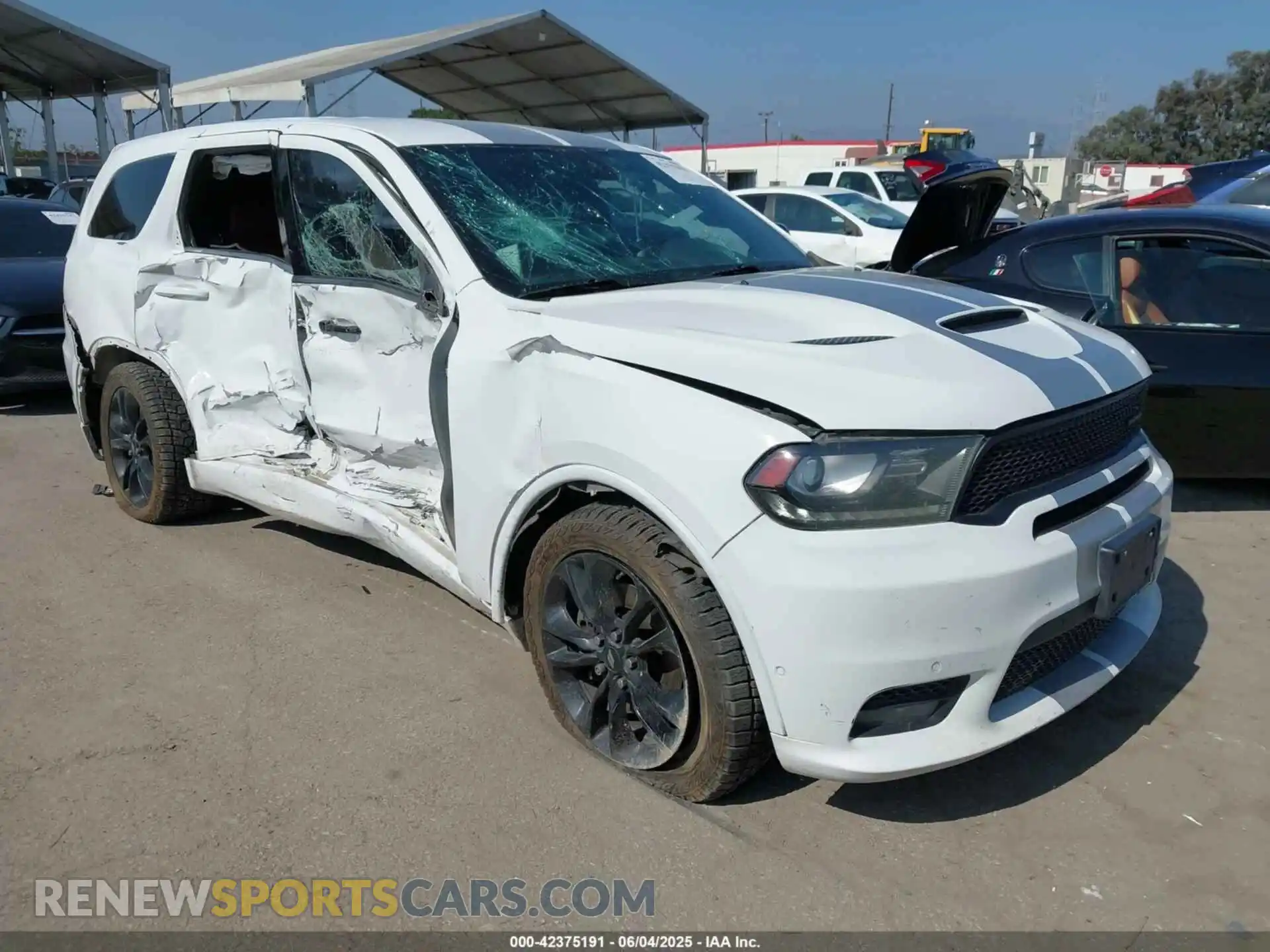 1 fotografías del automóvil dañado 1C4SDHCT5LC129503 DODGE DURANGO 2020