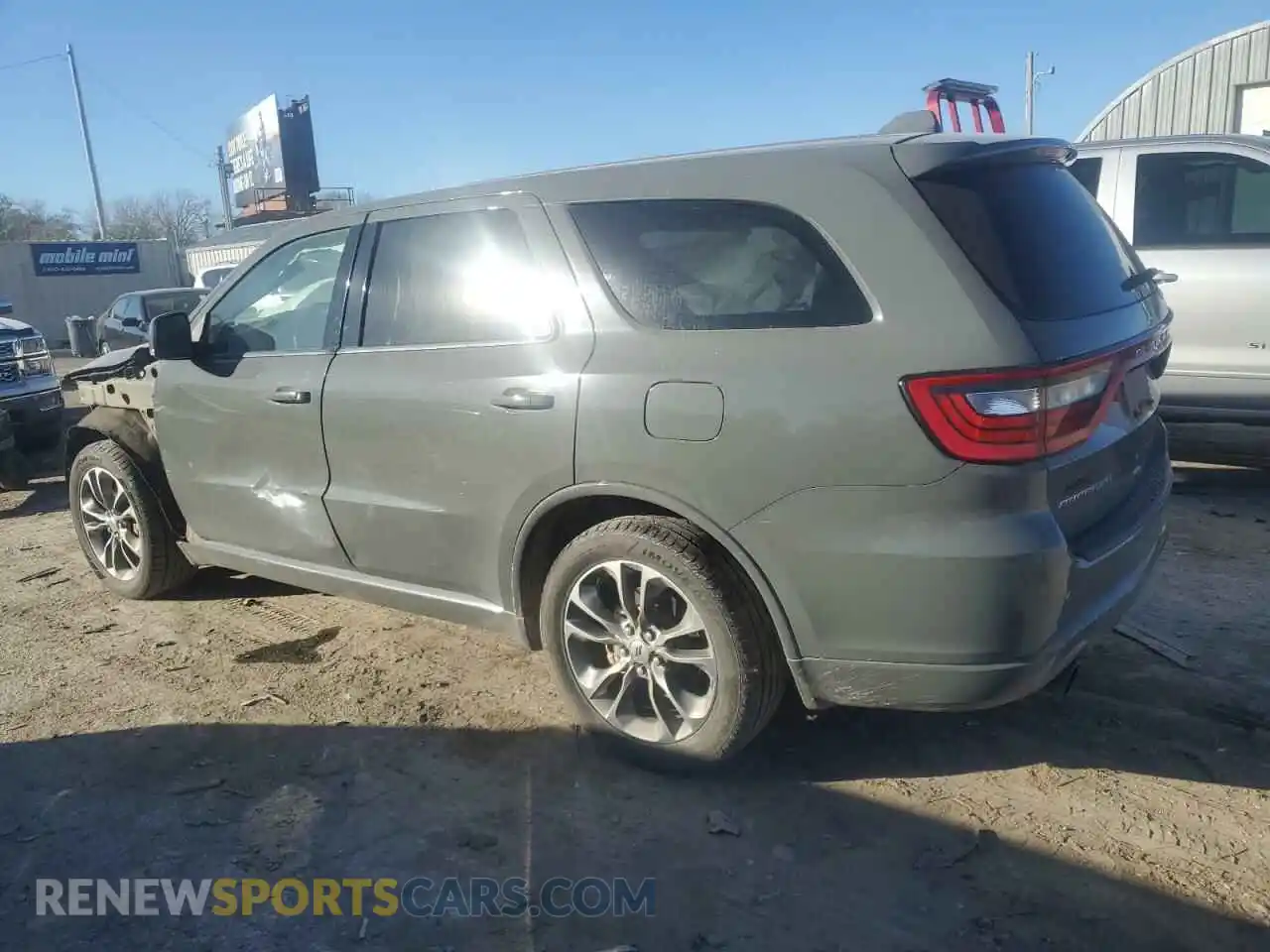 2 Photograph of a damaged car 1C4SDHCT8LC154816 DODGE DURANGO 2020