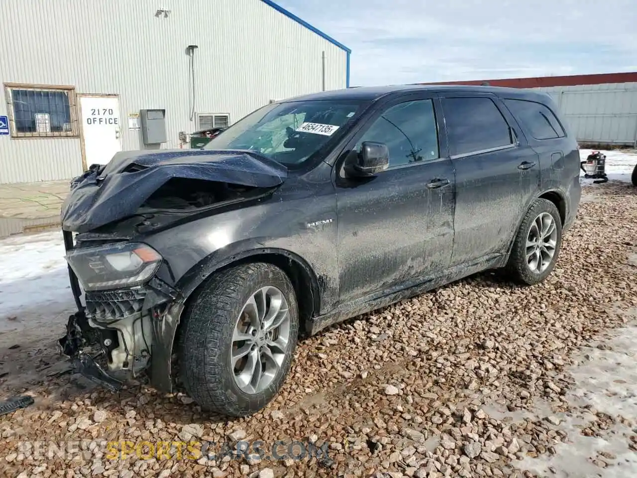 1 Photograph of a damaged car 1C4SDJCT0LC214689 DODGE DURANGO 2020
